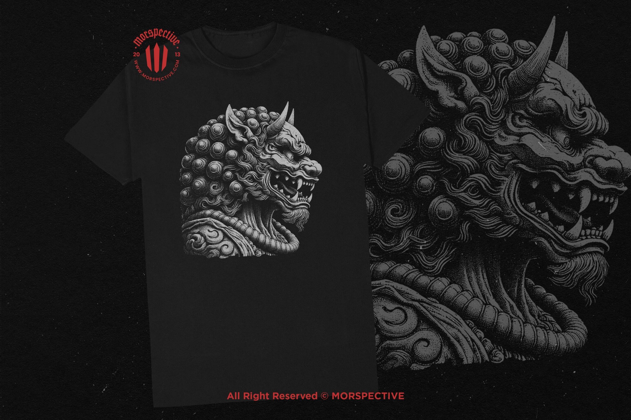 10 Bundle Dark Art Komainu Statue - Image 2