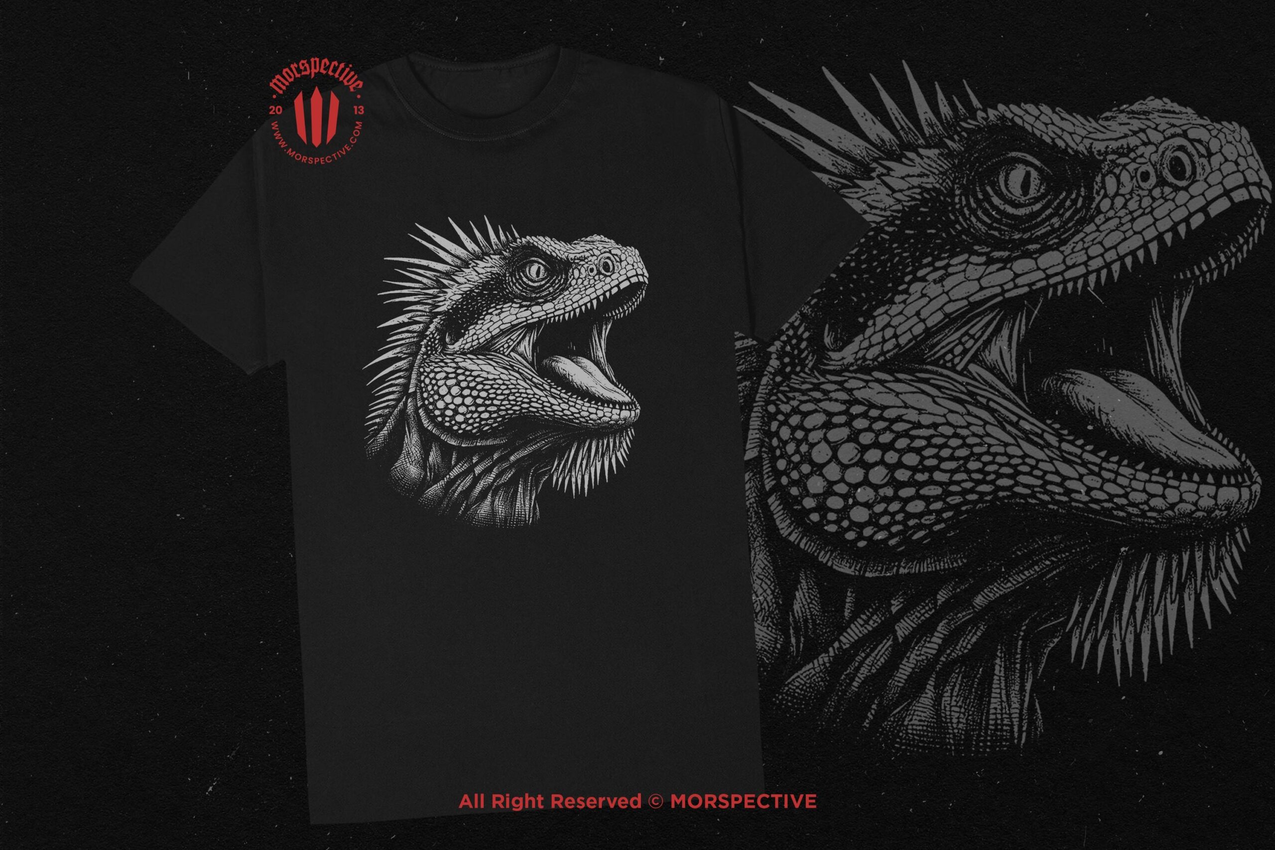 10 Bundle Dark Art Lizard Reptils - Image 2