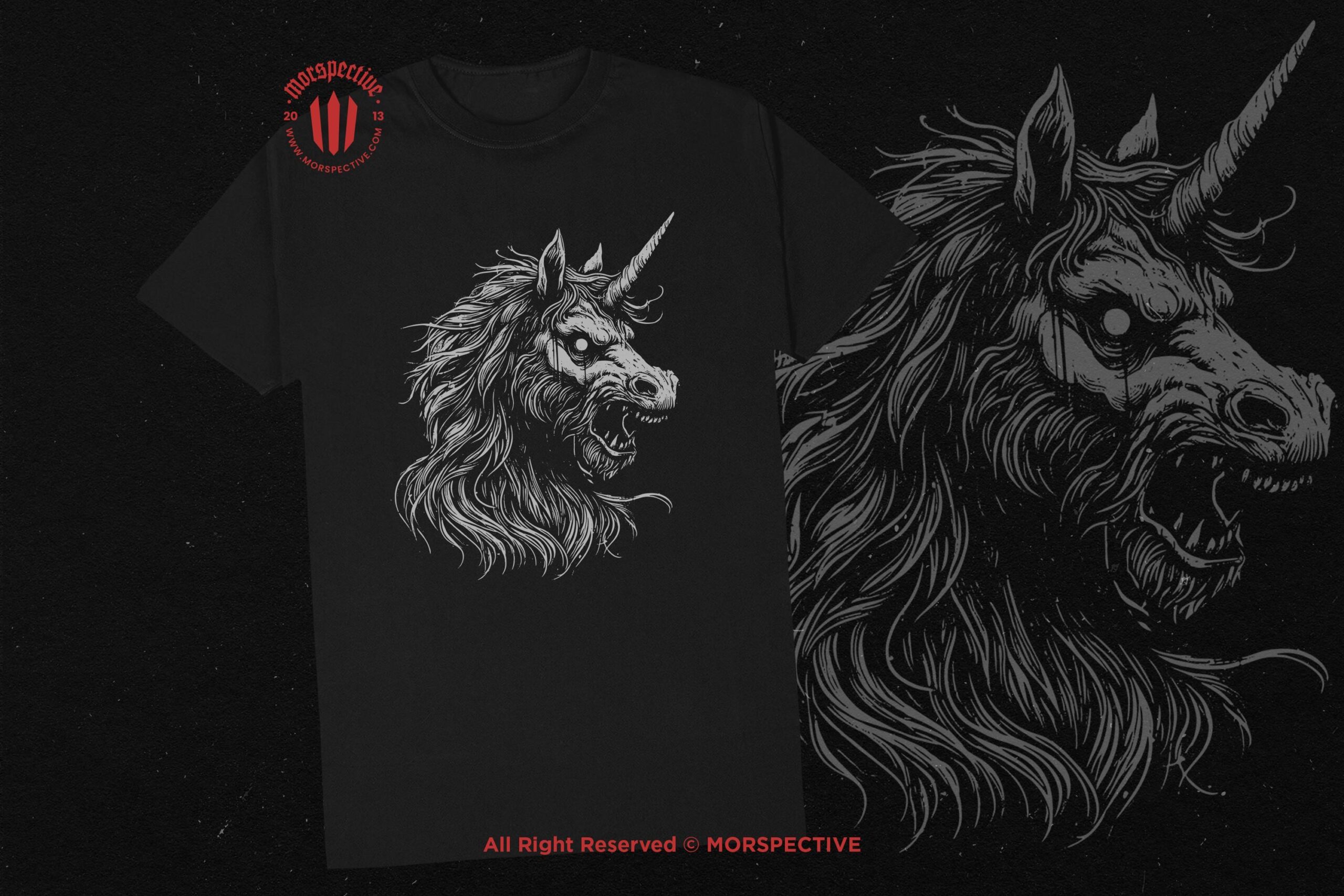 10 Bundle Dark Art Unicorn - Image 2