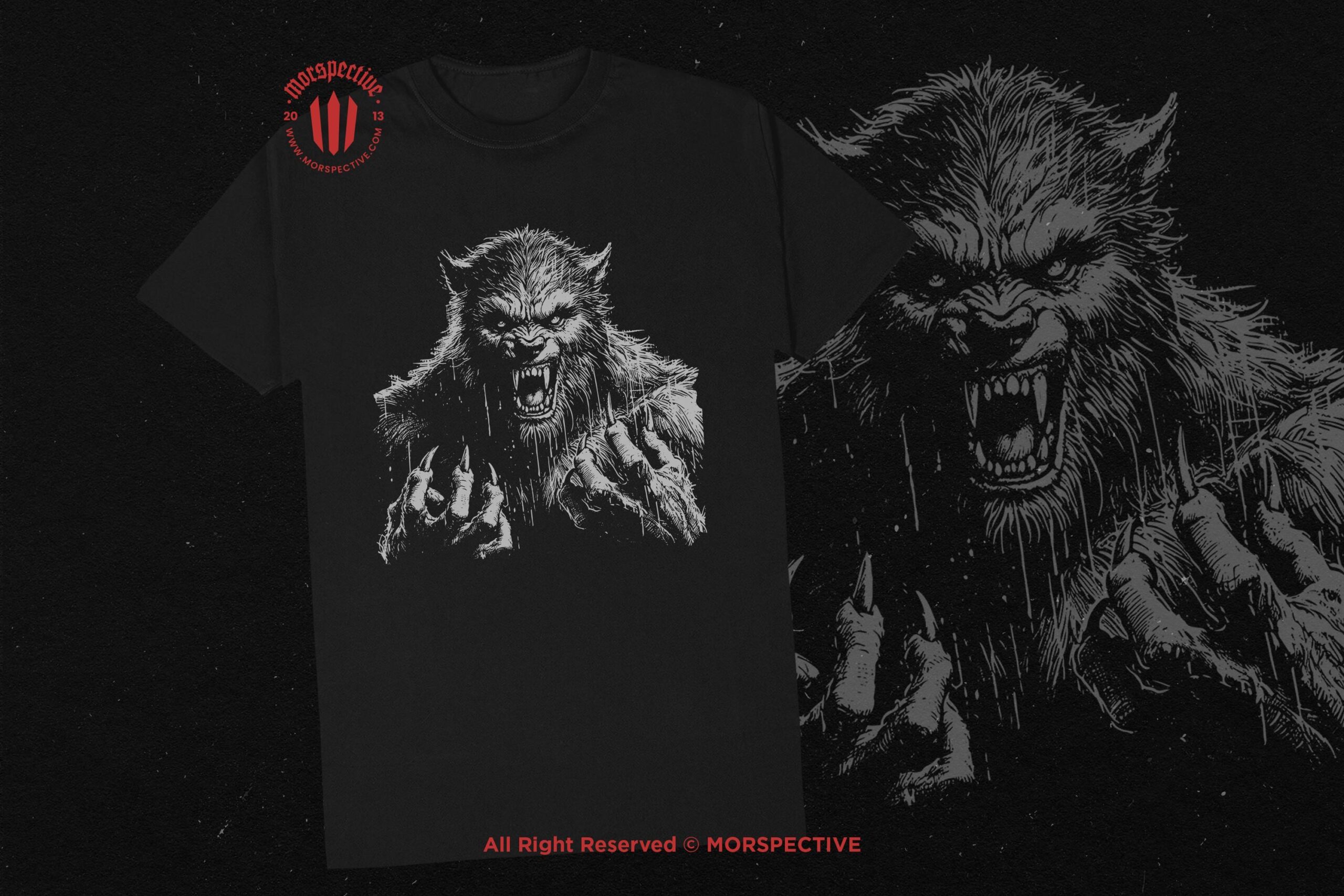 10 Bundle Dark Art Warewolf Monster - Image 2