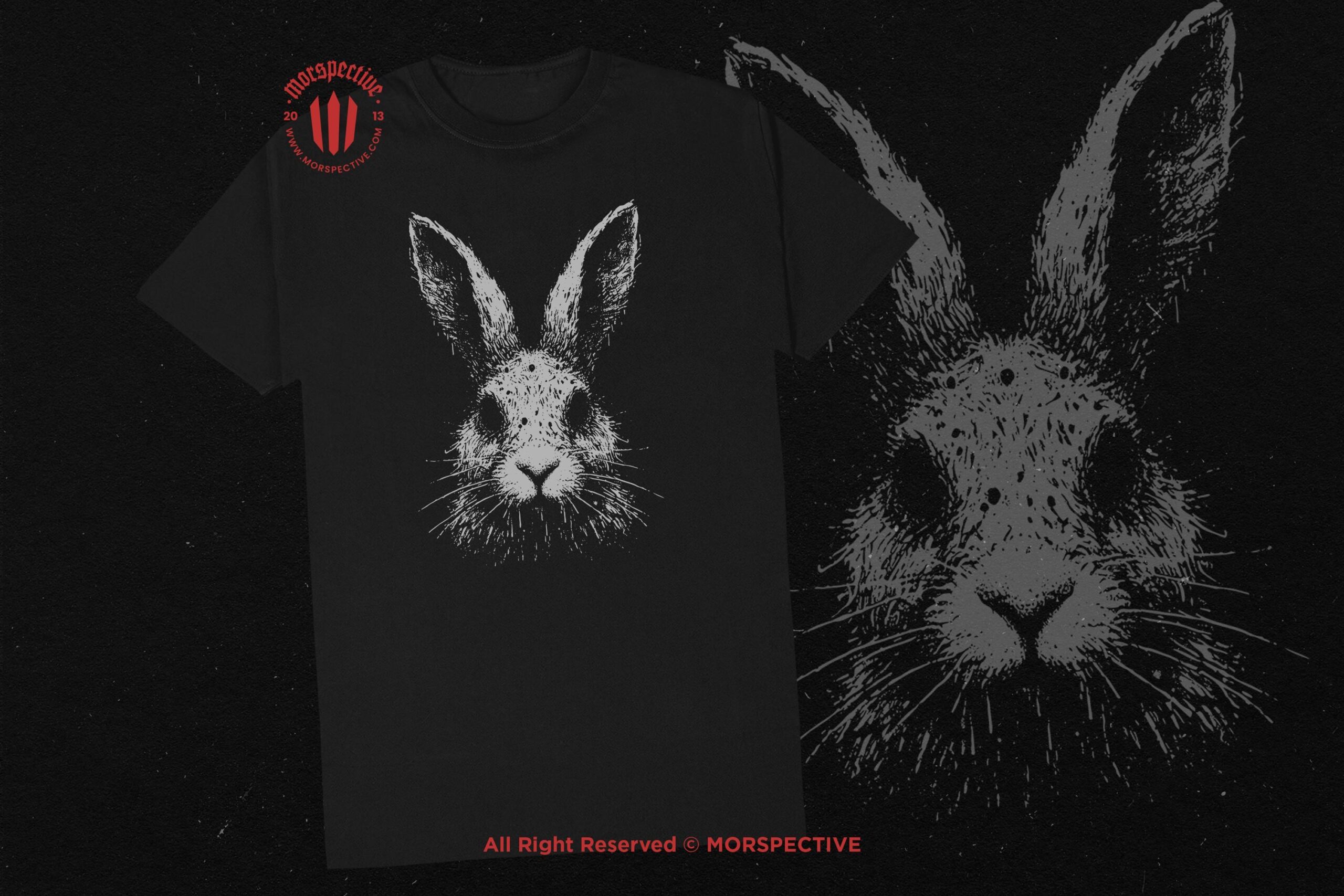 10 Bundle Dark Art Rabbit - Image 2