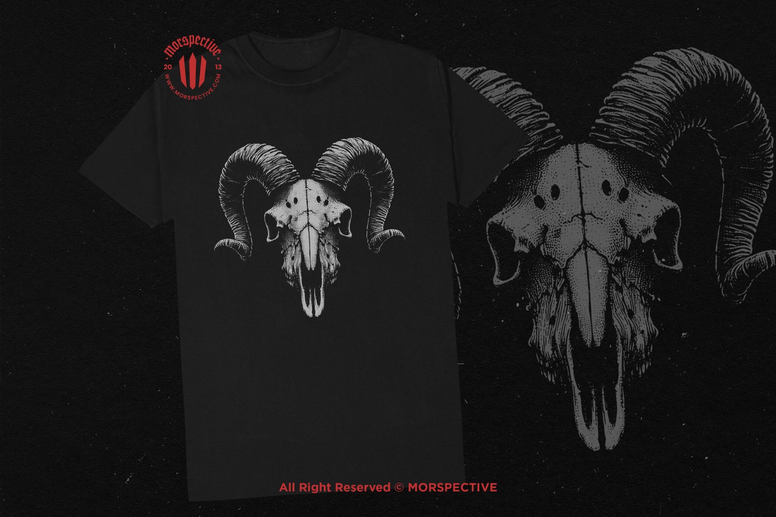 10 Bundle Dark Art Goat Skull - Image 2