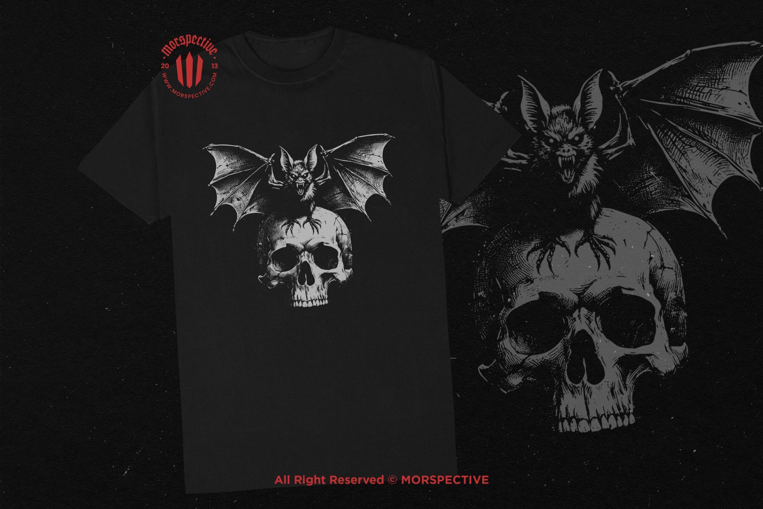 10 Bundle Dark Art Skull Bat - Image 2