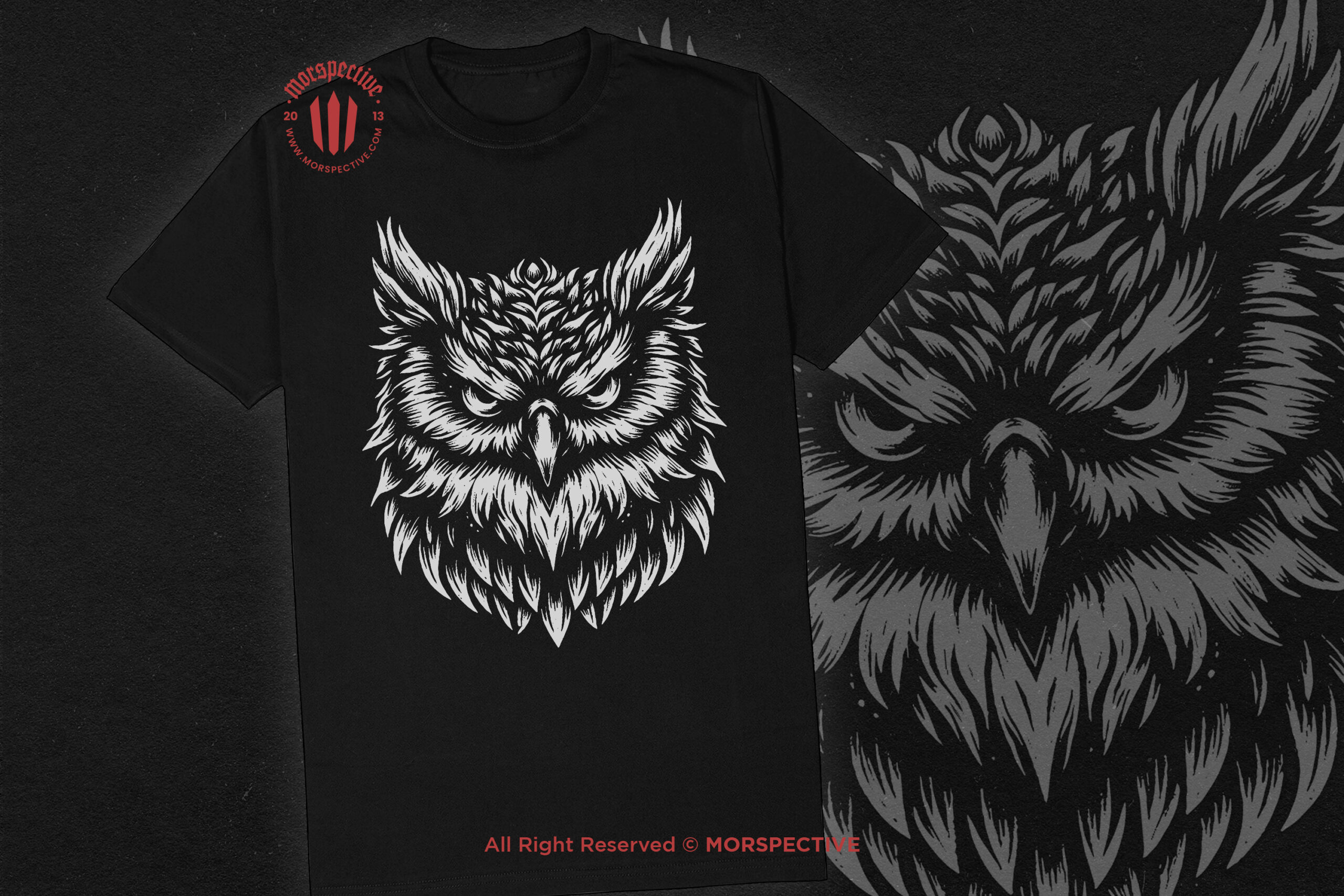 10 Bundle Dark Art Owl Bird 2 10 Bundle Dark Art Owl Bird - Image 2