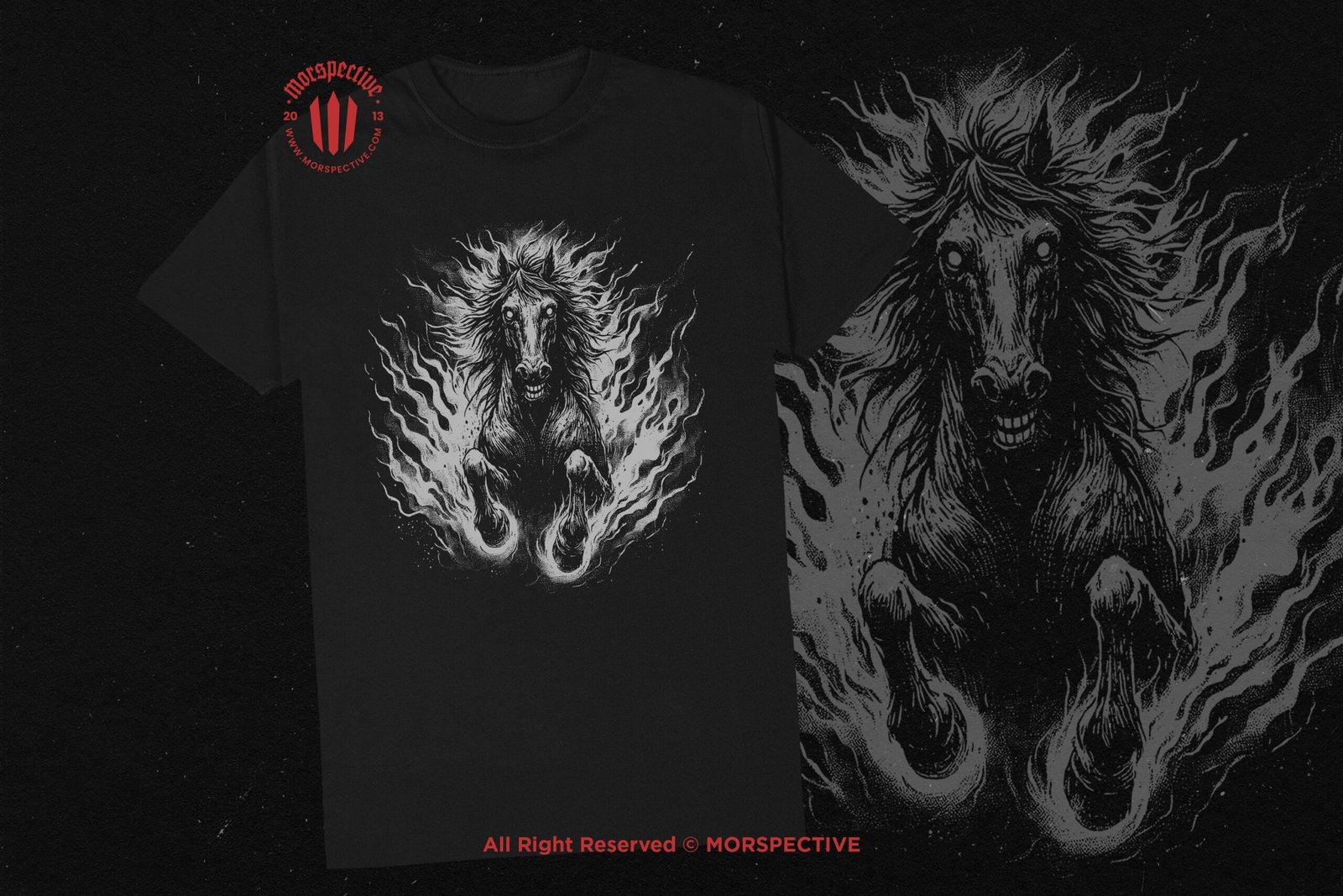 10 Bundle Dark Art Horse Fire Burn 2 10 Bundle Dark Art Horse Fire Burn - Image 2