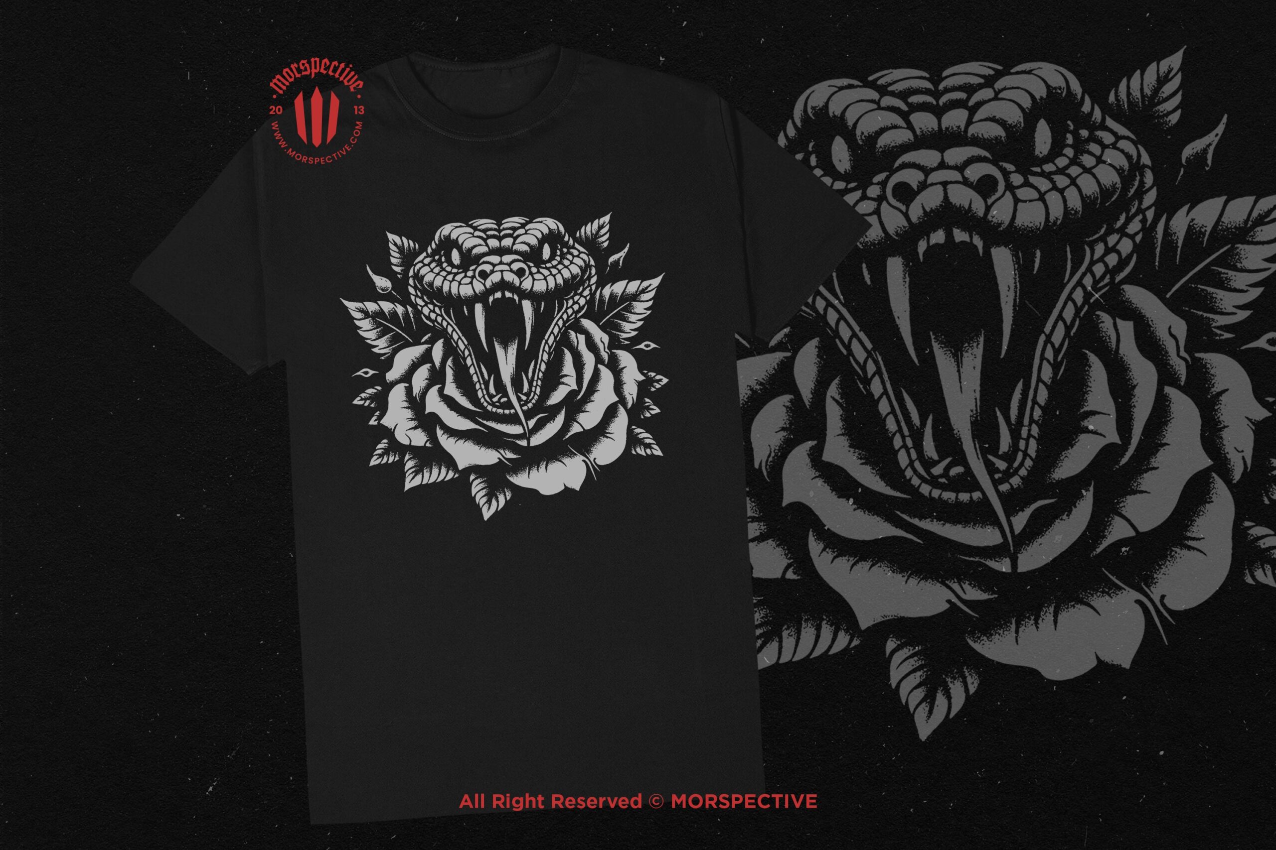 10 Bundle Dark Art Snakes Rose - Image 2