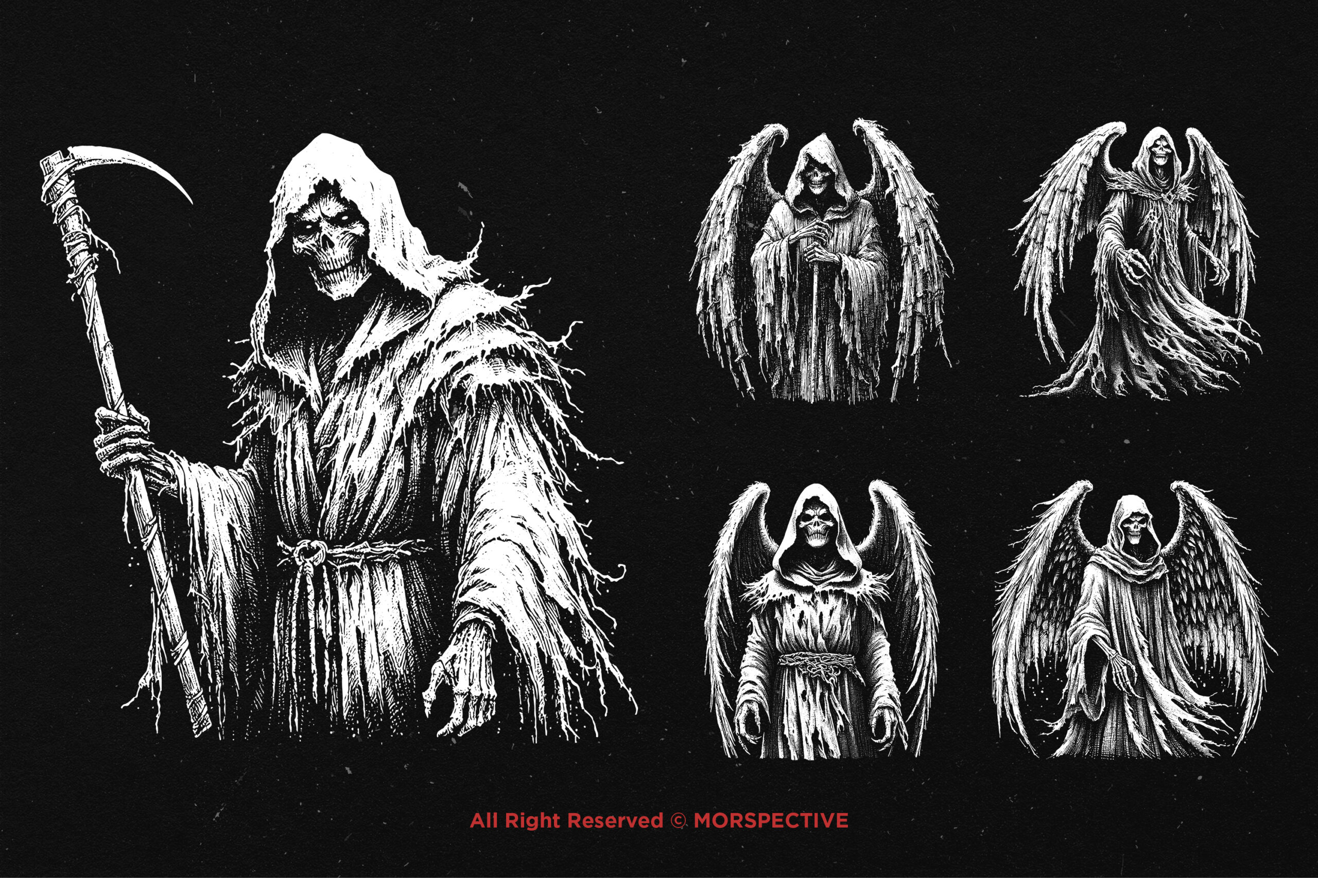 10 Bundle Dark Art Nazgul Angel - Image 4