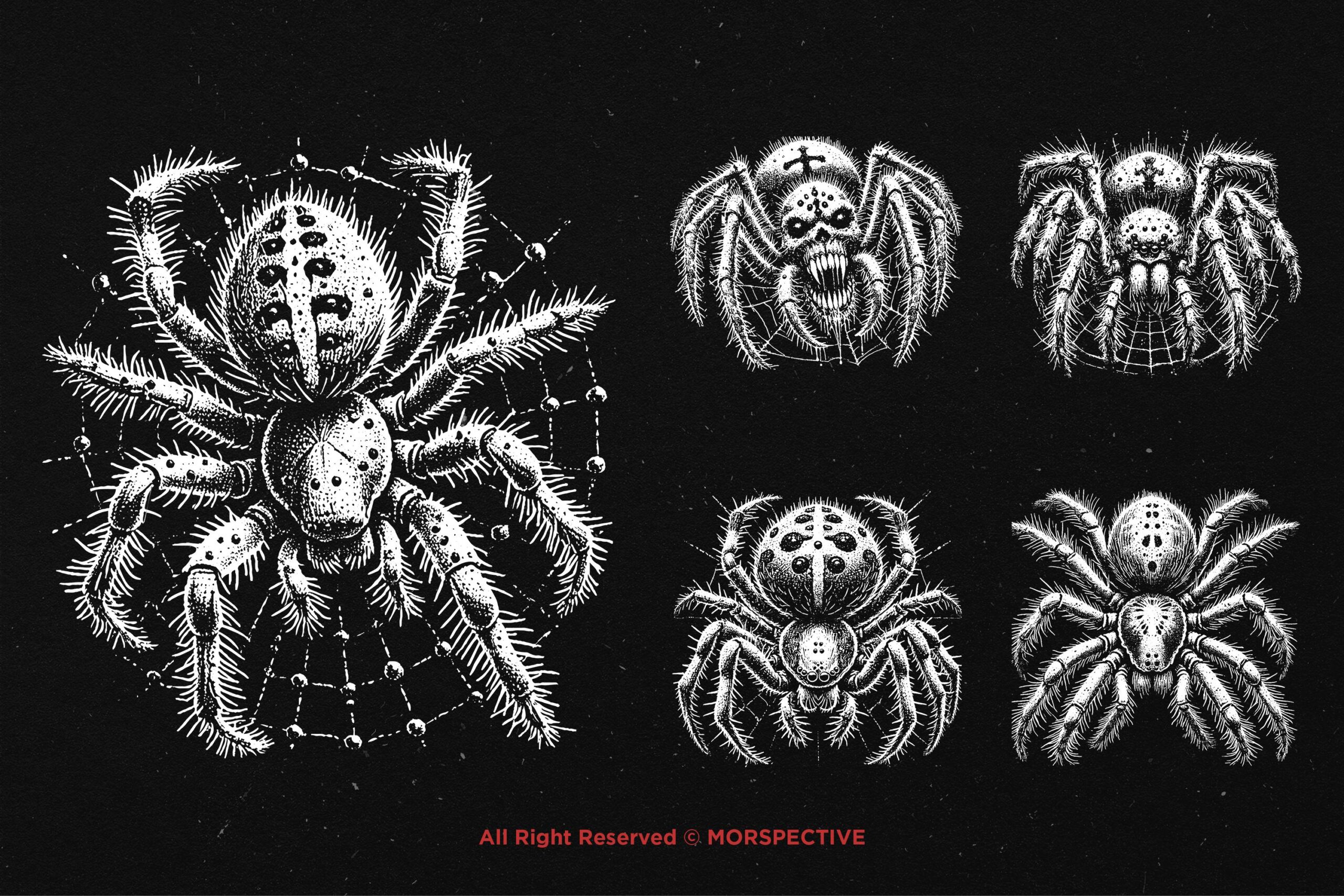 10 Bundle Dark Art Spider - Image 4