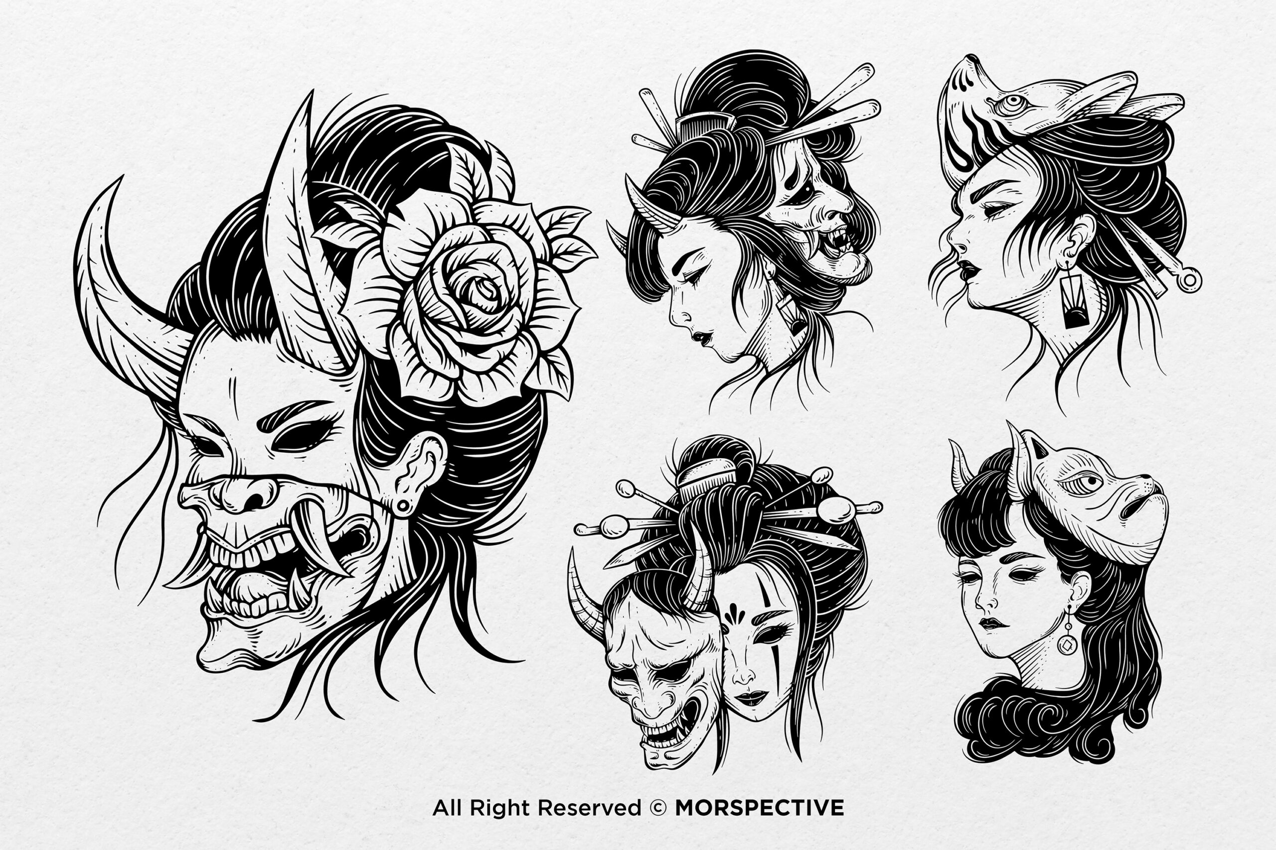15 Bundle Japanese Girl Geisha - Image 3