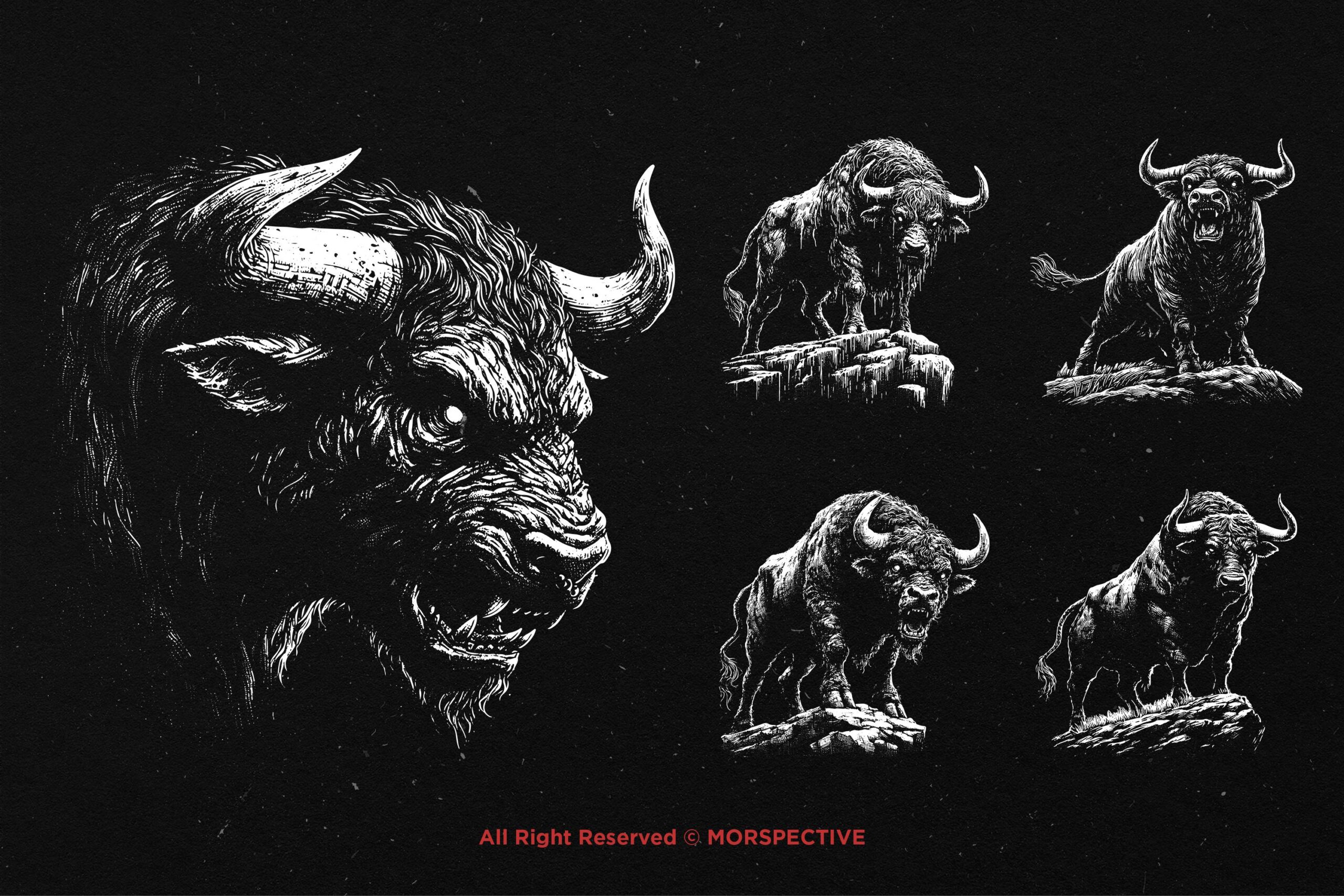 10 Bundle Dark Art Taurus Beast - Image 4