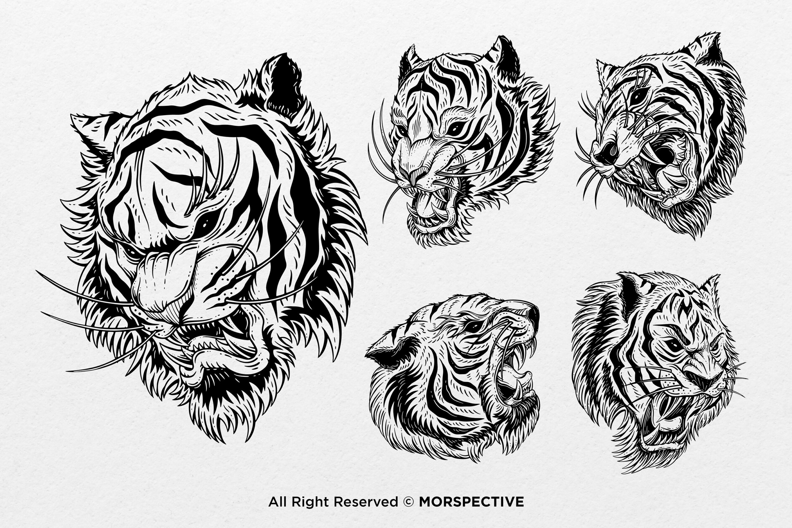 15 Bundle Dark Tiger Animal Beast - Image 3