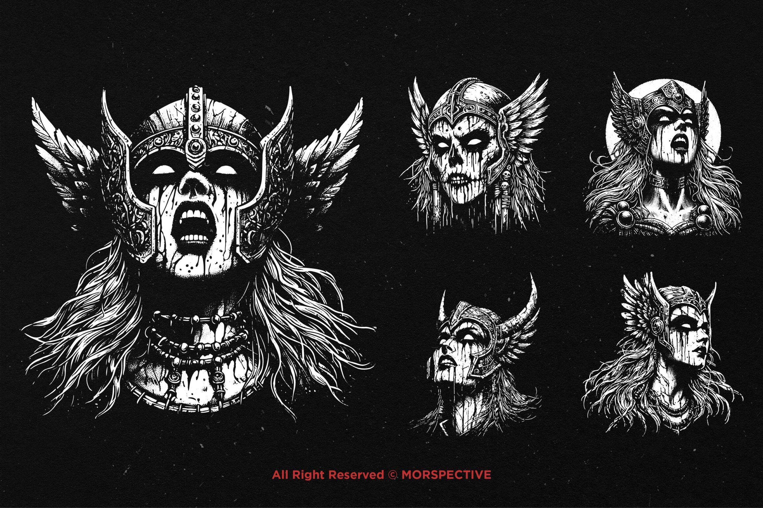 10 Bundle Dark Art Valkyrei - Image 4