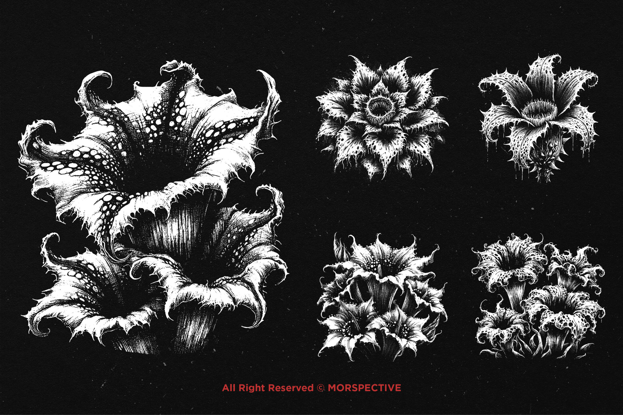 10 Bundle Dark Art Plant - Image 4
