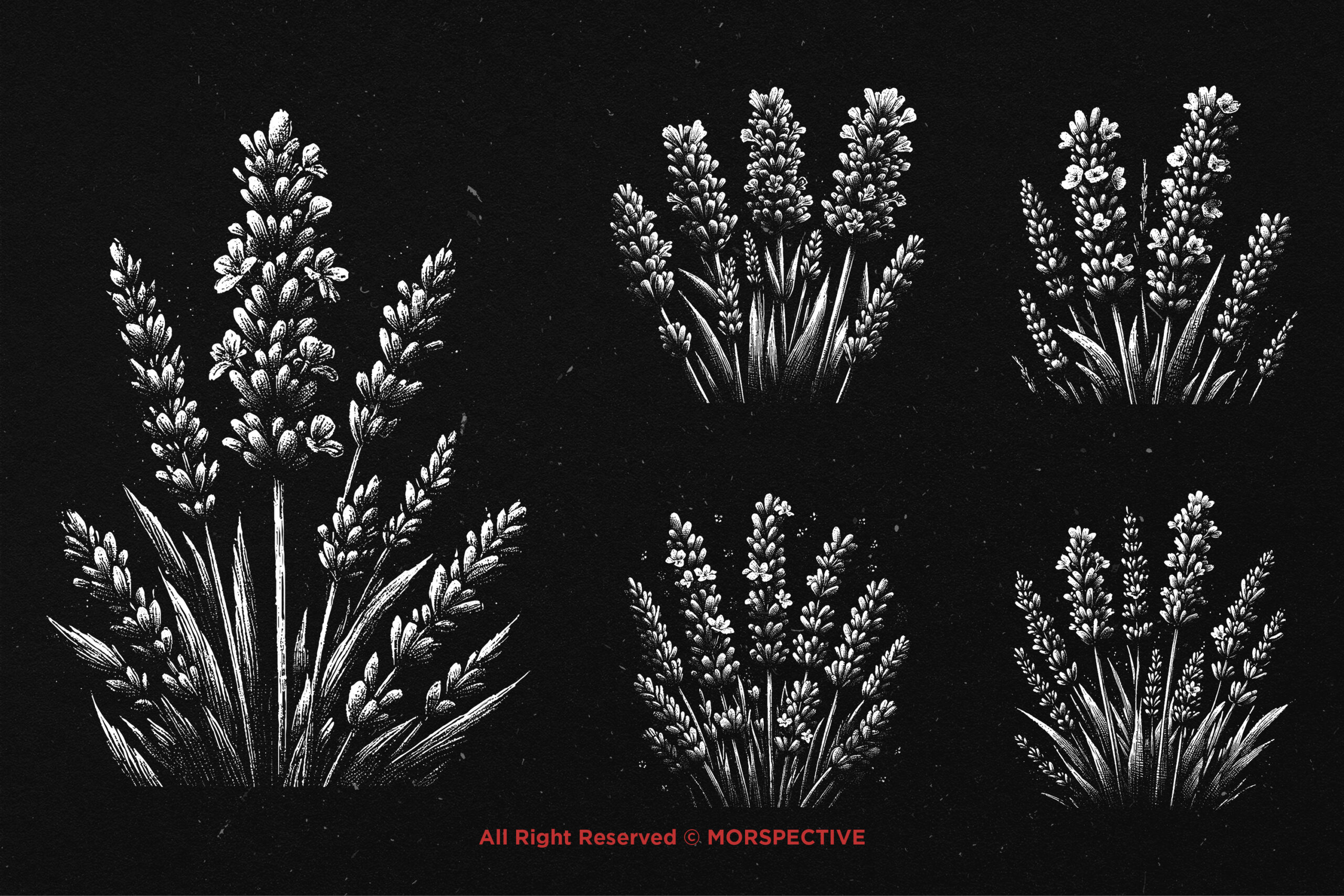 10 Bundle Dark Art Lavender Flower 4 10 Bundle Dark Art Lavender Flower - Image 4
