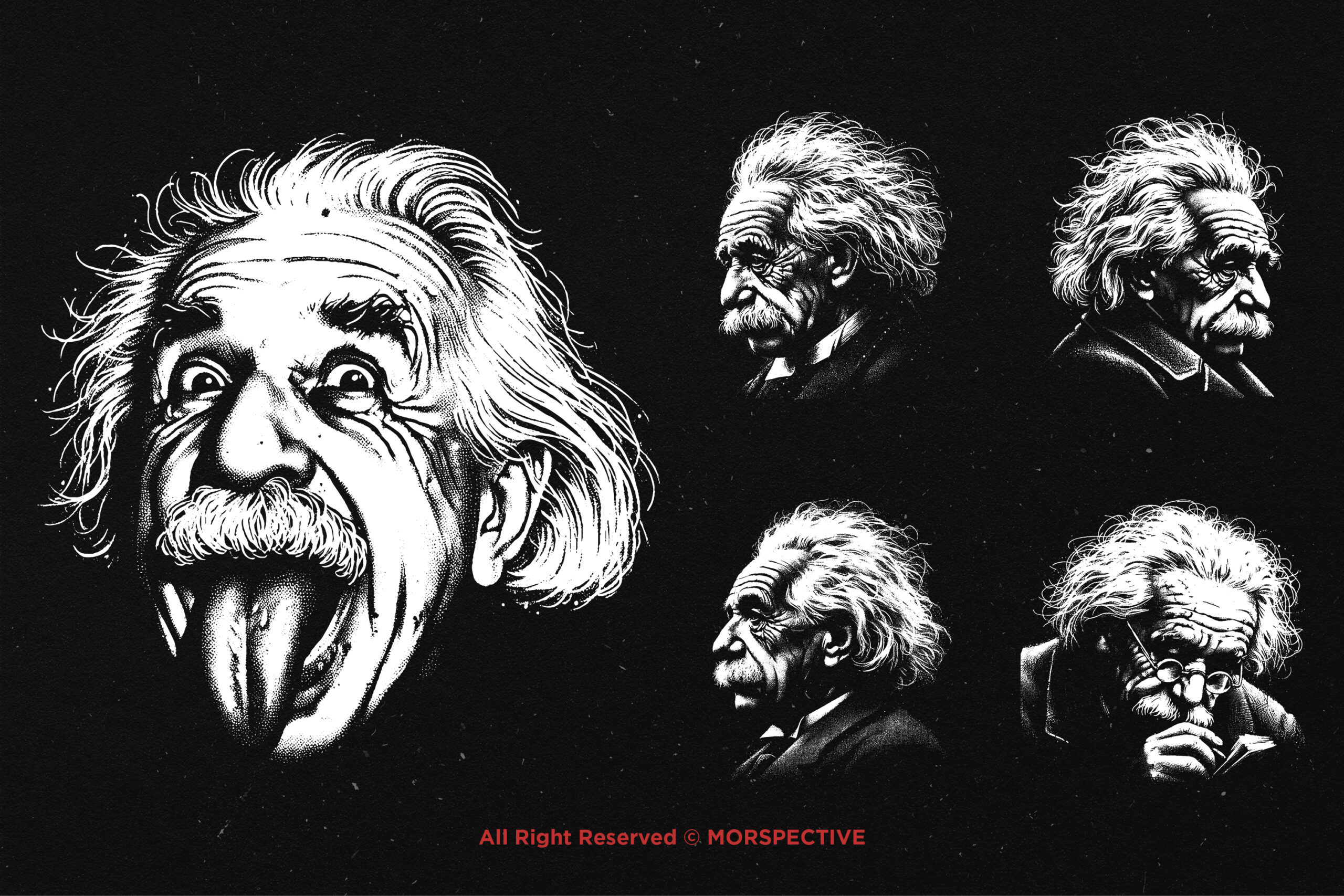 10 Bundle Dark Art Einstein Scientist 4 10 Bundle Dark Art Einstein Scientist - Image 4