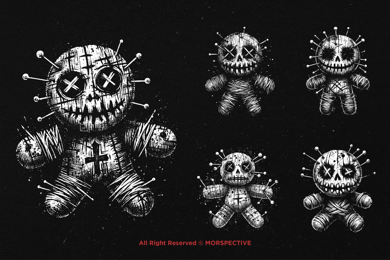 10 Bundle Dark Art Voodoo Doll 4 10 Bundle Dark Art Voodoo Doll - Image 4
