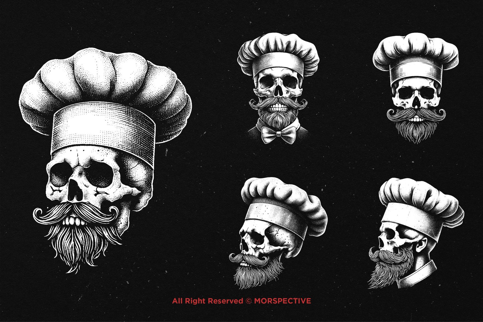 10 Bundle Dark Art Skull Chef 4 10 Bundle Dark Art Skull Chef - Image 4