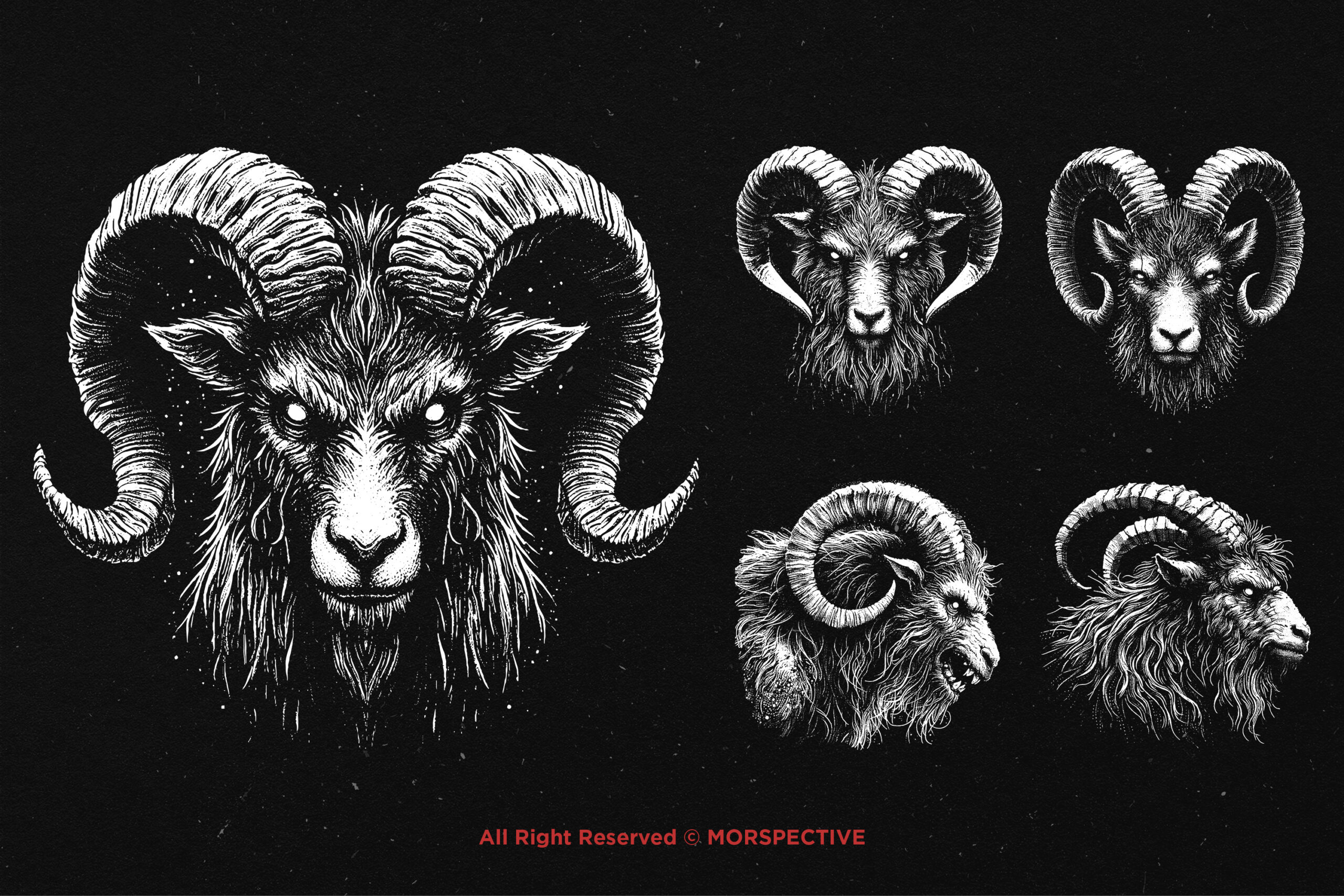 10 Bundle Dark Art Capricorn 4 10 Bundle Dark Art Capricorn - Image 4