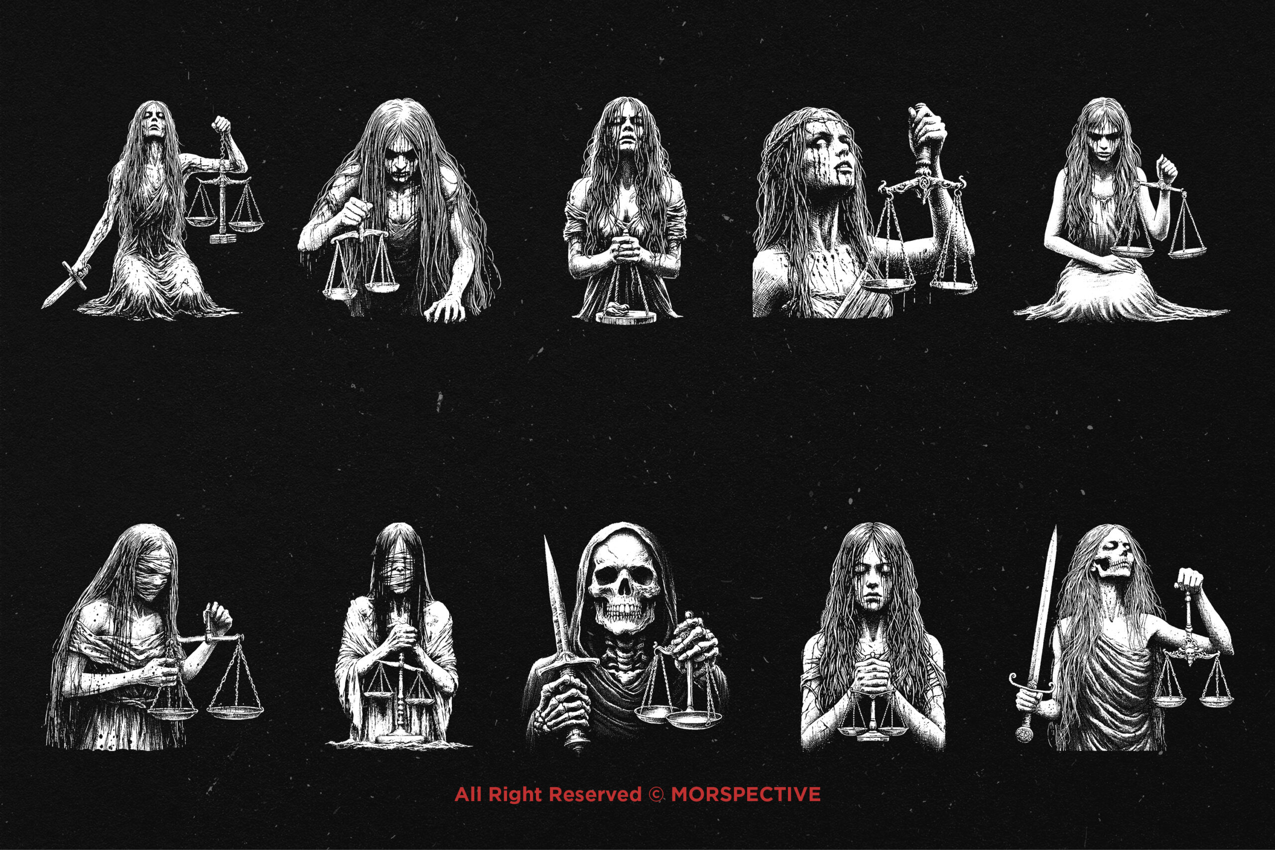 10 Bundle Dark Art Libra Women - Image 5