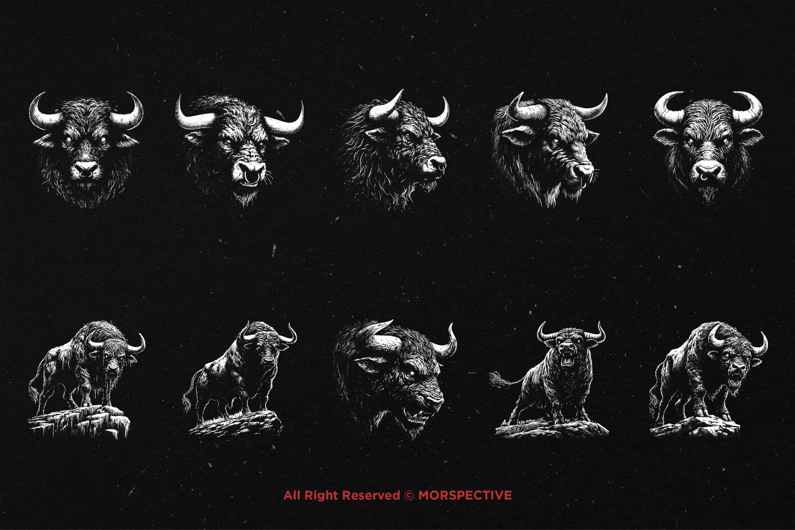 10 Bundle Dark Art Taurus Beast - Image 5