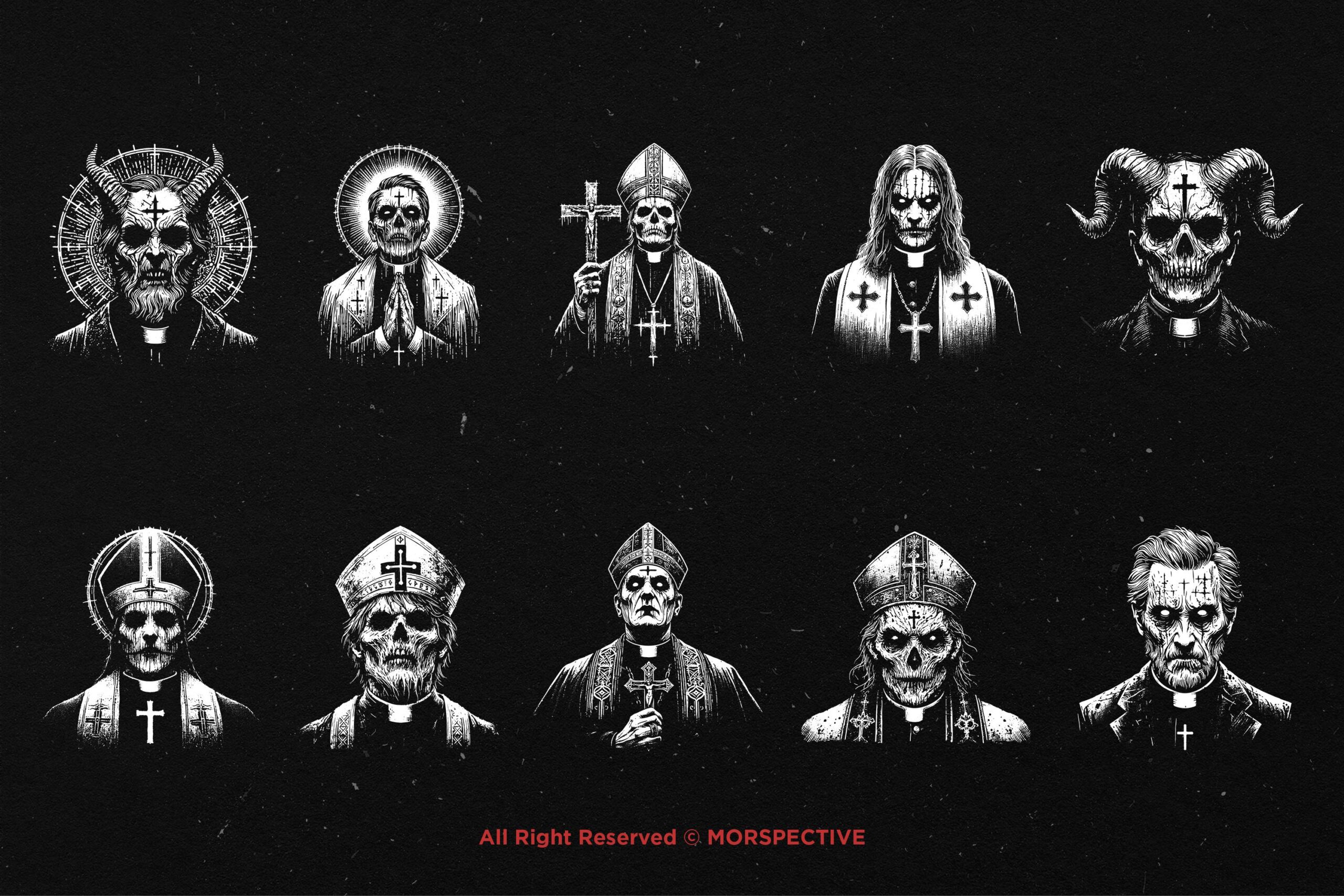 10 Bundle Dark Art Priest Devil - Image 5