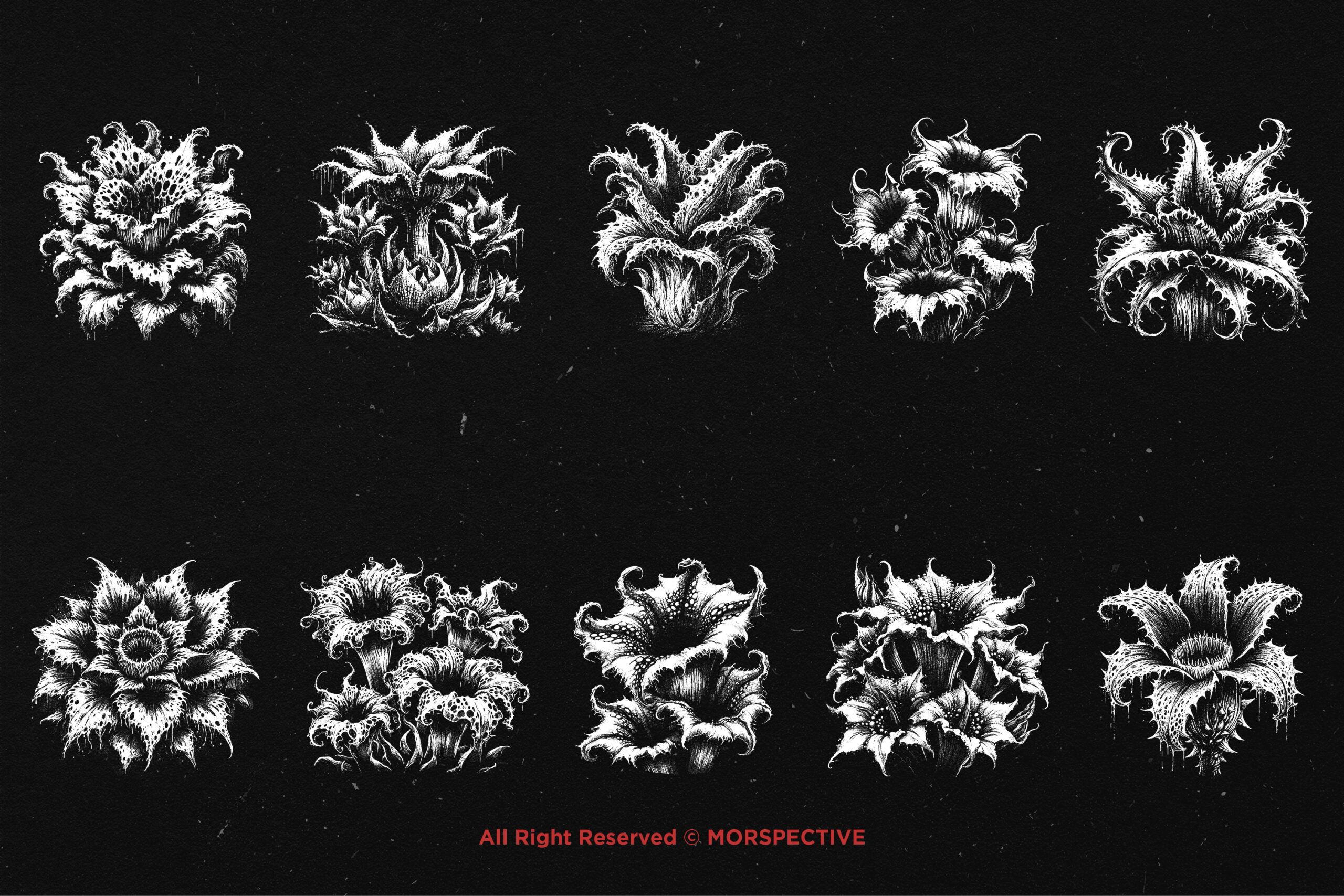 10 Bundle Dark Art Plant - Image 5
