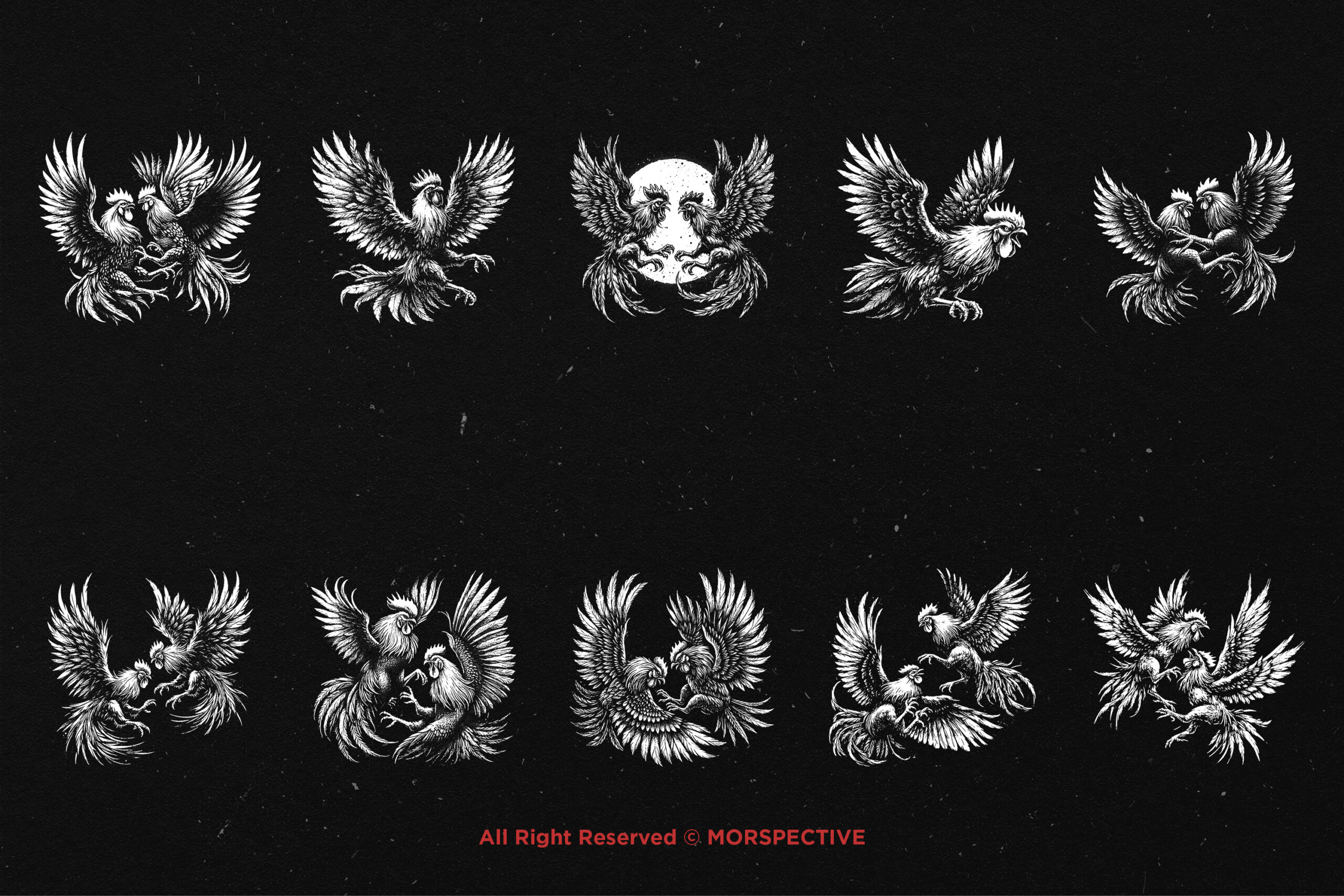 10 Bundle Dark Art Cockfighting 5 10 Bundle Dark Art Cockfighting - Image 5