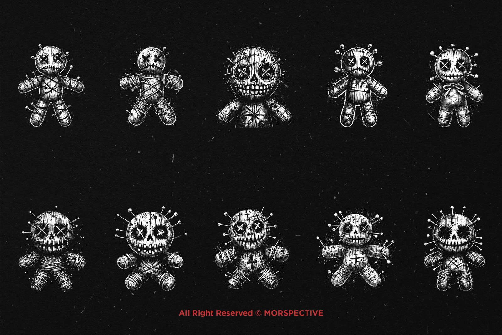 10 Bundle Dark Art Voodoo Doll 5 10 Bundle Dark Art Voodoo Doll - Image 5