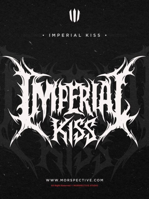 🔥- IMPERIAL KISS - Custom Logo
 Crafted by #Morspective

-Exclusive Logo Design.
-Text & color can request.
-PNG 600 DPI.
-Vector AI and EPS files.
-Another files can request.

Licensed : 
-Full Copyright 
-Commercial License.

Need Custom Design or Logo?, 
Contact me at :
Morspective@gmail.com

Need More Dark Design? visit :
www.morspective.com

#metalfont  #deathmetallogo #darkart #horrorart #blackmetalfont #customdesign #deathmetalfont #clothingdesign  #darklogo #darklettering
