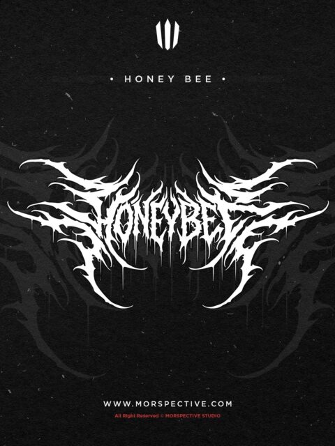 🔥- HONEY BEE - Custom Logo
 Crafted by #Morspective

-Exclusive Logo Design.
-Text & color can request.
-PNG 600 DPI.
-Vector AI and EPS files.
-Another files can request.

Licensed : 
-Full Copyright 
-Commercial License.

Need Custom Design or Logo?, 
Contact me at :
Morspective@gmail.com

Need More Dark Design? visit :
www.morspective.com

#metalfont  #deathmetallogo #darkart #horrorart blackmetalfont customdesign deathmetalfont clothingdesign  darklogo darklettering