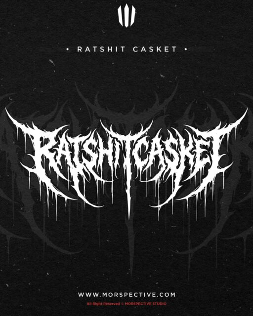 🔥- RATSHIT CASKET - Custom Logo
Crafted by #Morspective

-Exclusive Logo Design.
-Text & color can request.
-PNG 600 DPI.
-Vector AI and EPS files.
-Another files can request.

Licensed :
-Full Copyright
-Commercial License.

Need Custom Design or Logo?,
Contact me at :
Morspective@gmail.com

Need More Dark Design? visit :
www.morspective.com

#metalfont #deathmetallogo #darkart #horrorart #blackmetalfont #customdesign #deathmetalfont #clothingdesign #darklogo #darklettering