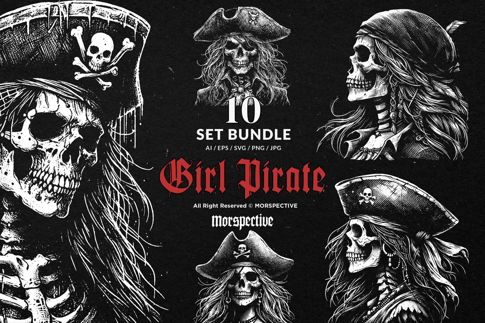 10 Bundle Dark Art Girls Pirates 1 10 Bundle Dark Art Girls Pirates
