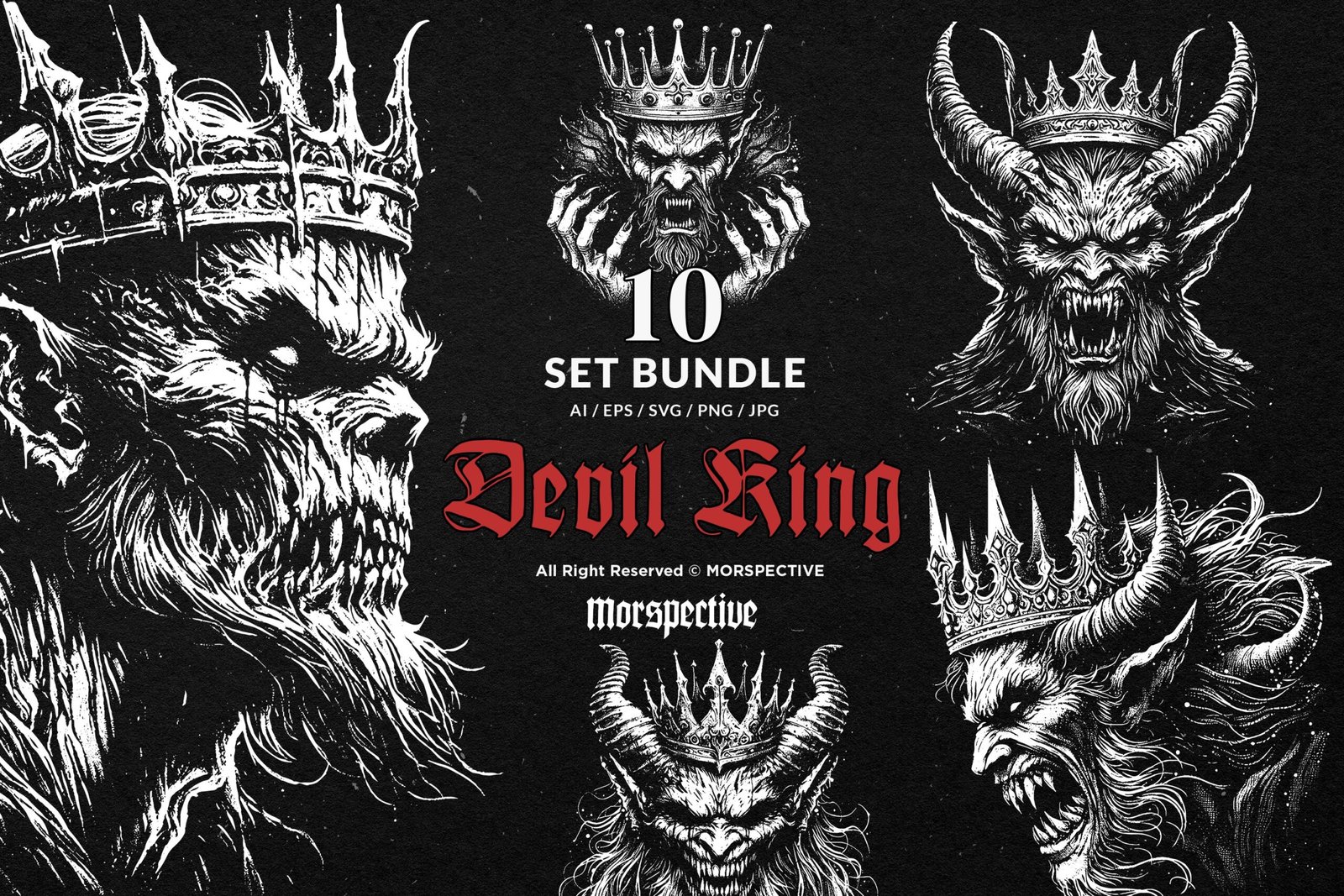 10 Bundle Dark Art Devil King 1 10 Bundle Dark Art Devil King