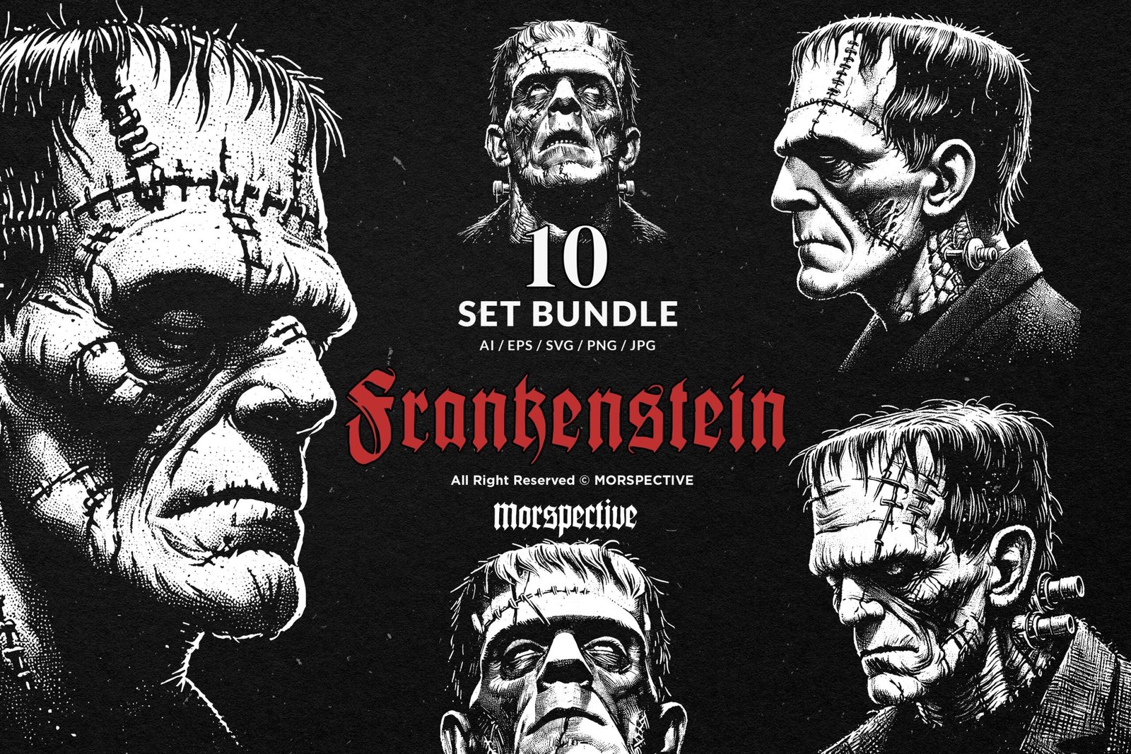 10 Bundle Dark Art Frankenstein 1 10 Bundle Dark Art Frankenstein