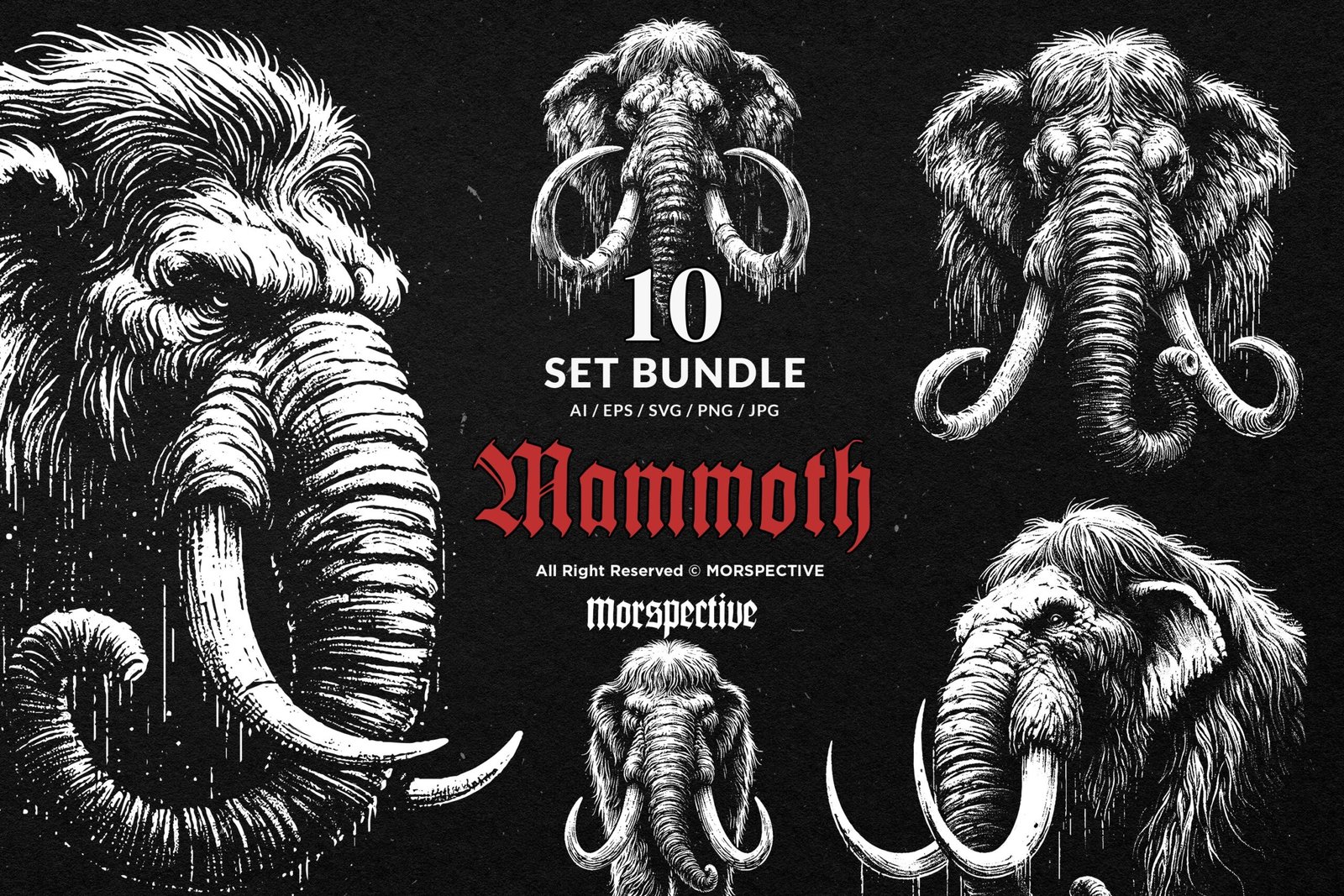10 Bundle Dark Art Mammoth Ancient 1 10 Bundle Dark Art Mammoth Ancient