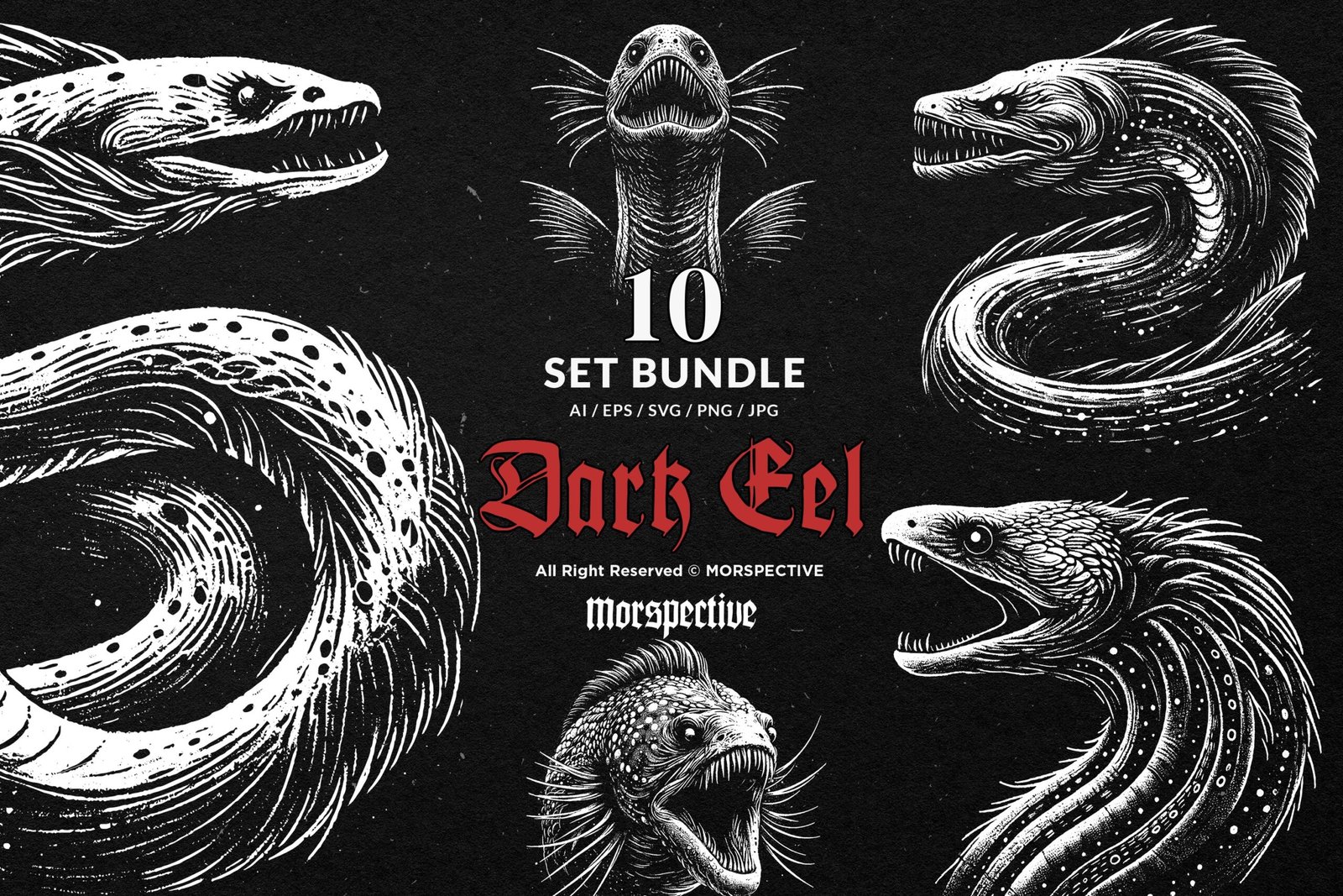 10 Bundle Dark Art Eel 1 10 Bundle Dark Art Eel