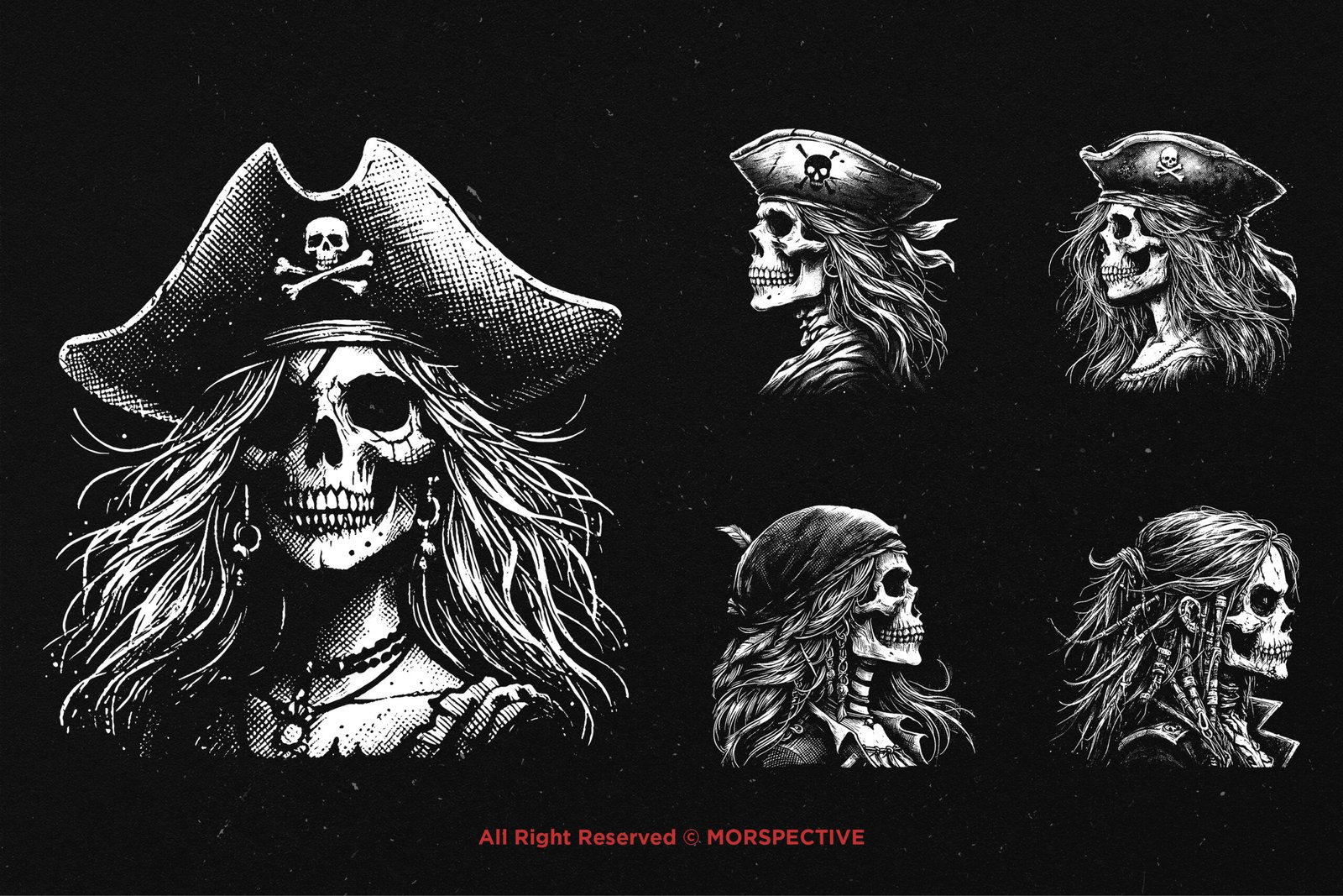 10 Bundle Dark Art Girls Pirates 3 10 Bundle Dark Art Girls Pirates - Image 3
