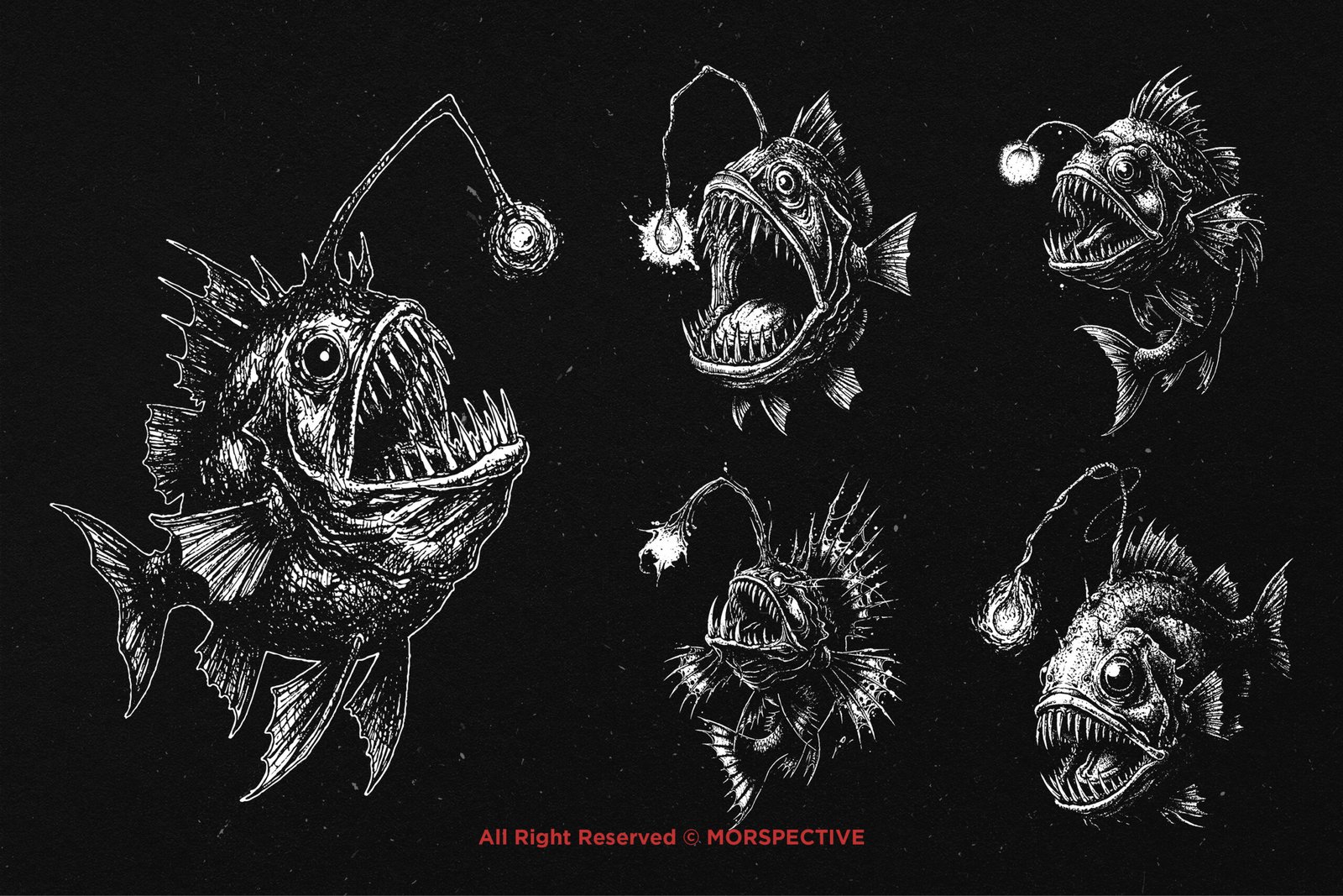 10 Bundle Dark Art Angler Fish 3 10 Bundle Dark Art Angler Fish - Image 3