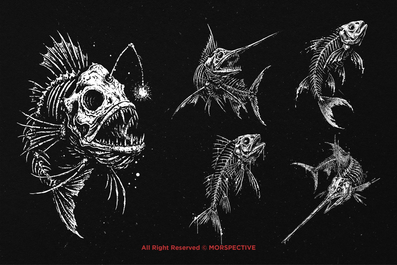 10 Bundle Dark Art Death Fish 3 10 Bundle Dark Art Death Fish - Image 3