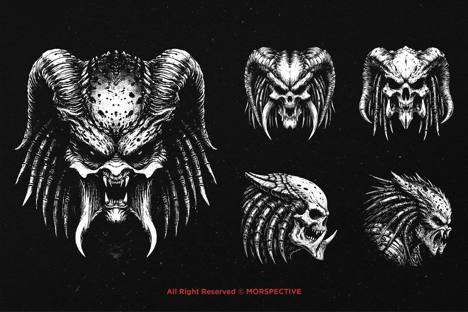 10 Bundle Dark Art Predator Monster 3 10 Bundle Dark Art Predator Monster - Image 3