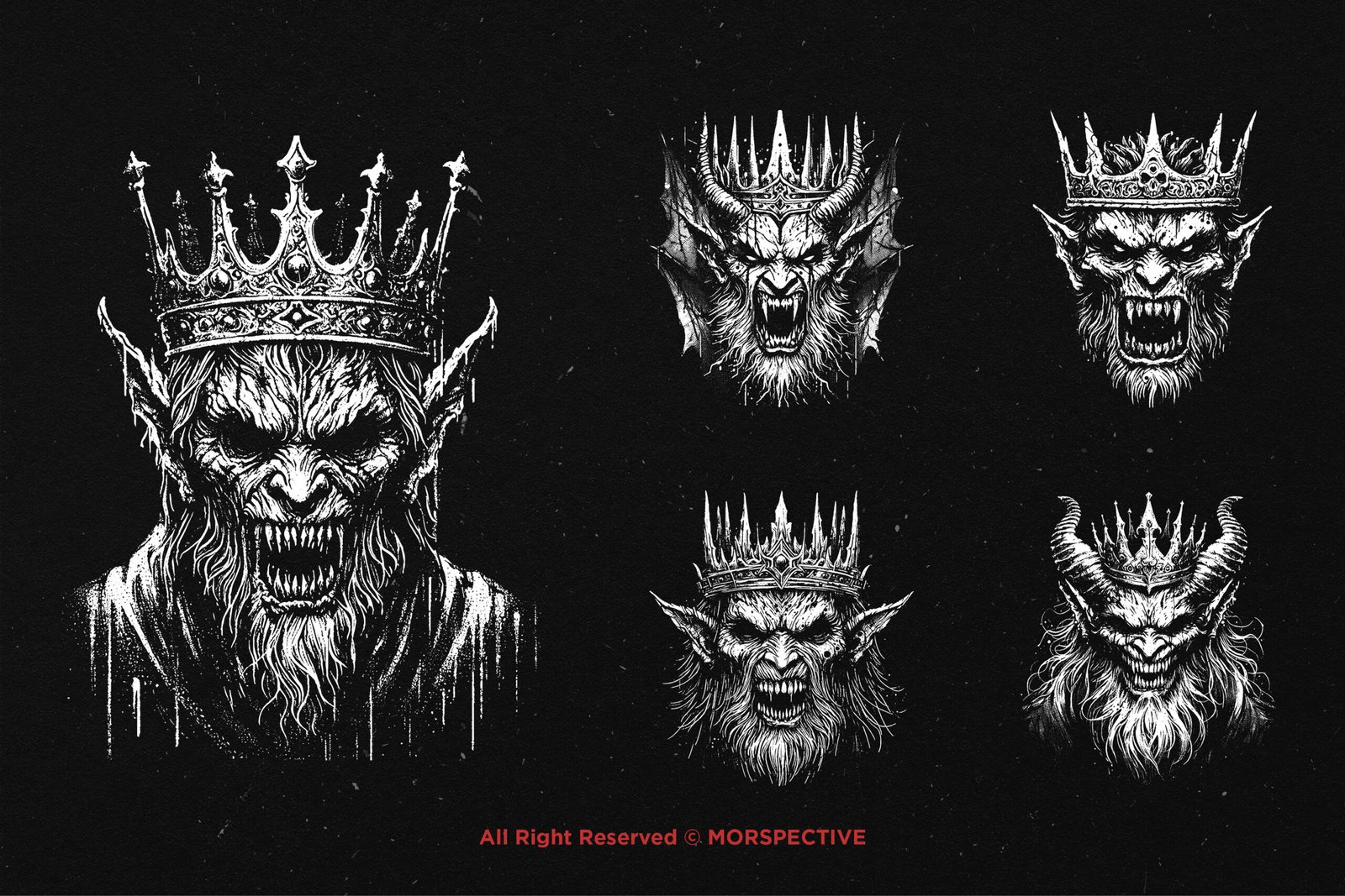 10 Bundle Dark Art Devil King 3 10 Bundle Dark Art Devil King - Image 3