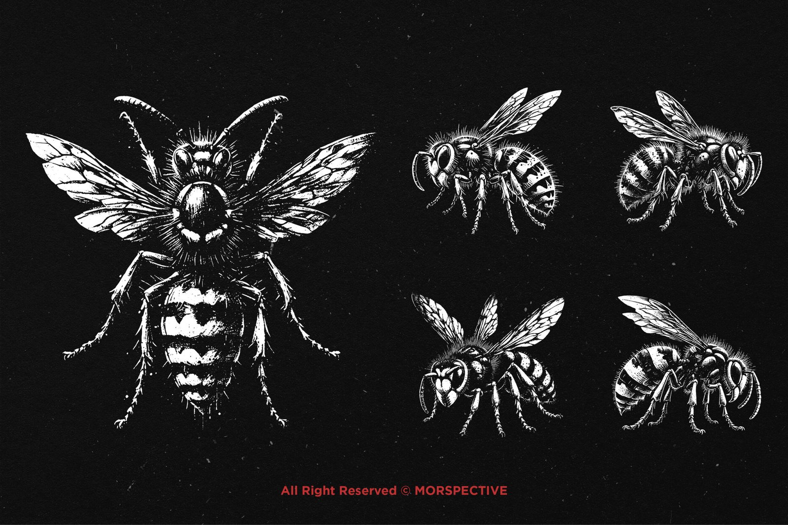 10 Bundle Dark Art Wasp 3 10 Bundle Dark Art Wasp - Image 3