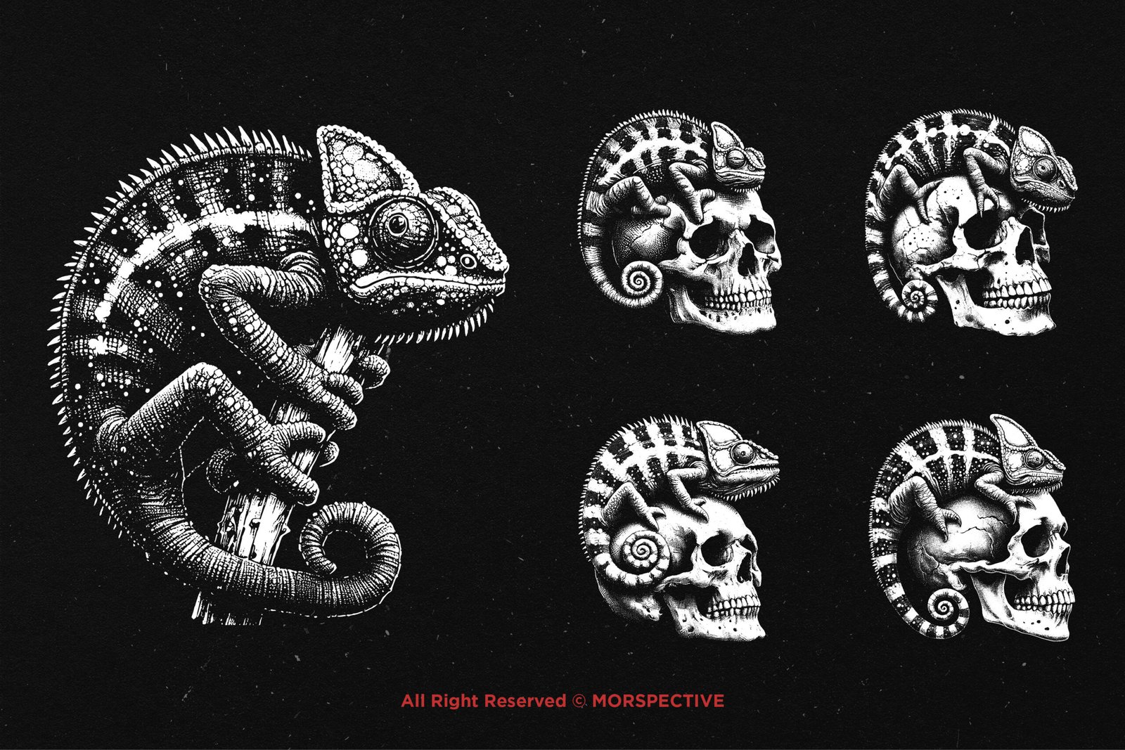 10 Bundle Dark Art Chameleon 3 10 Bundle Dark Art Chameleon - Image 3