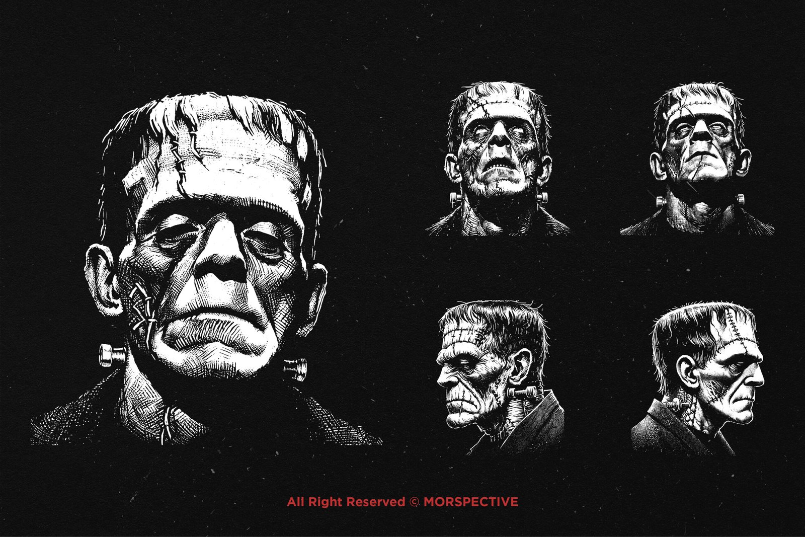 10 Bundle Dark Art Frankenstein 3 10 Bundle Dark Art Frankenstein - Image 3