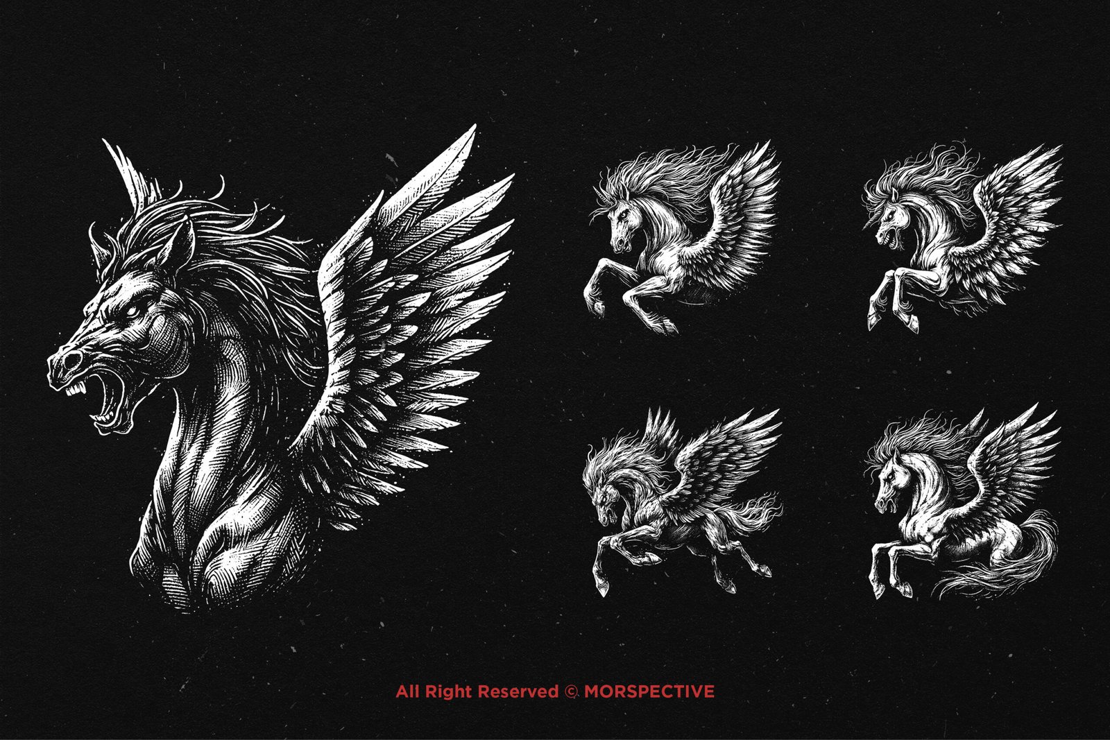 10 Bundle Dark Art Pegasus 3 10 Bundle Dark Art Pegasus - Image 3