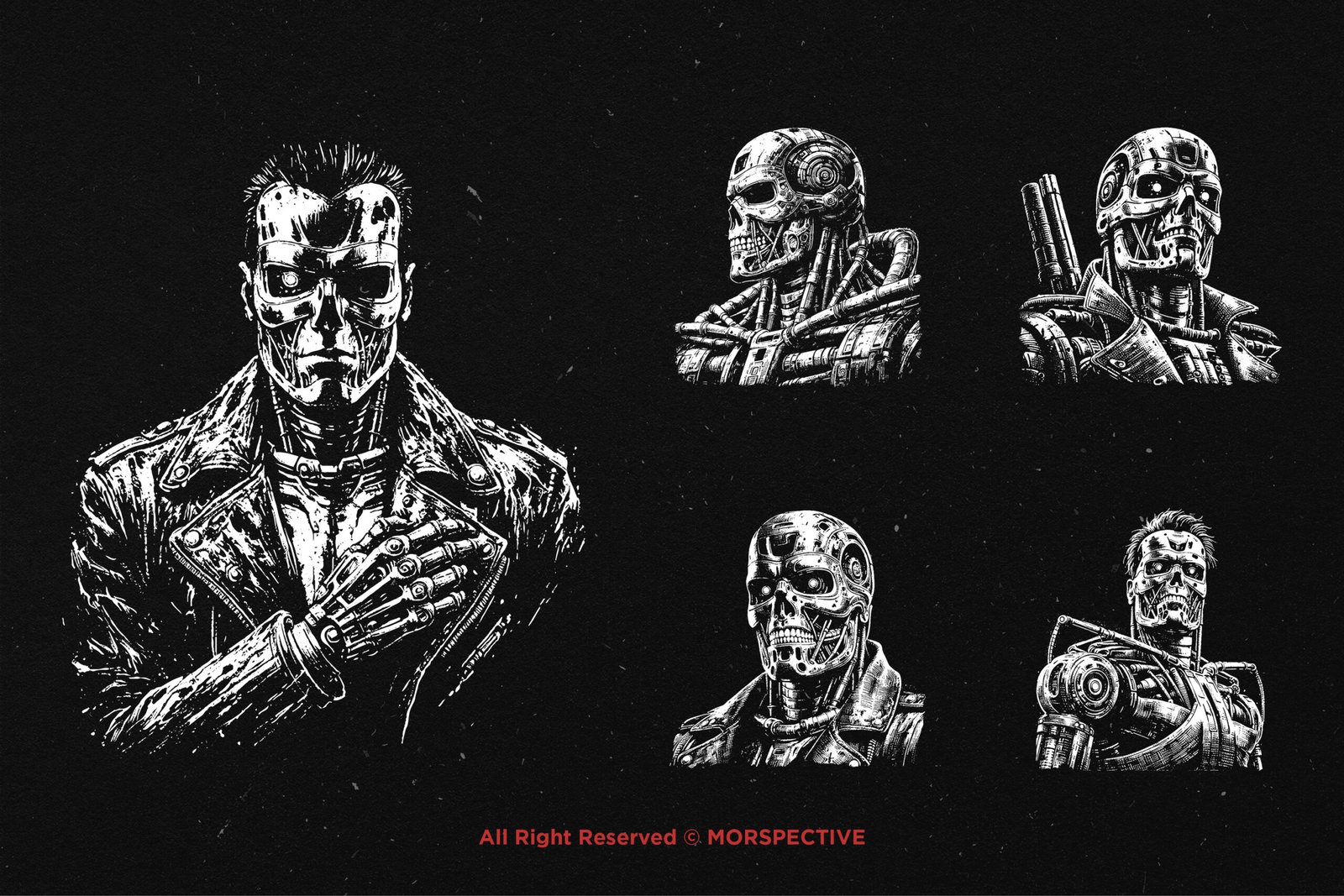 10 Bundle Dark Art Terminator 3 10 Bundle Dark Art Terminator - Image 3