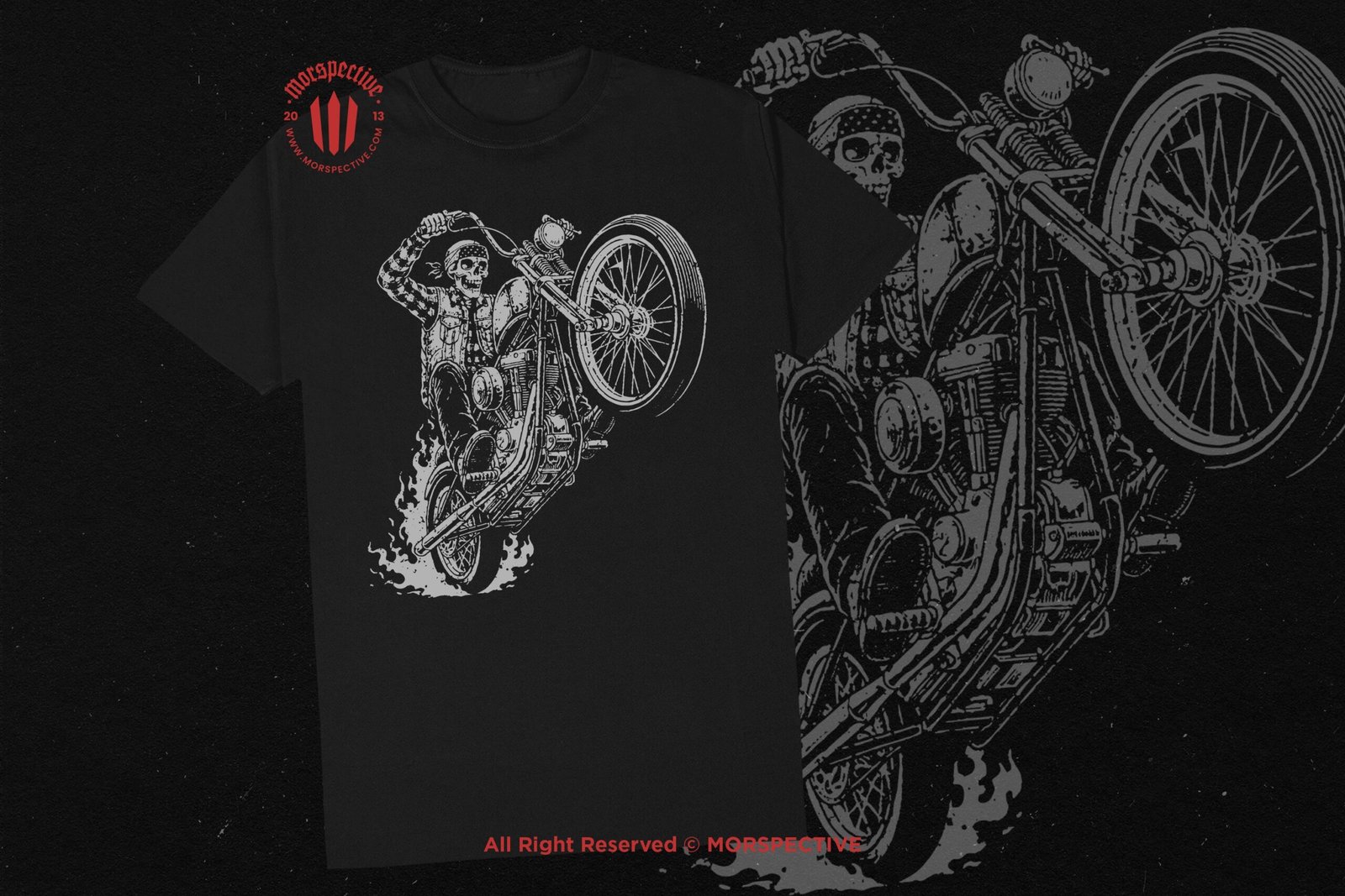 10 Bundle Dark Art Chopper Skull Biker 2 10 Bundle Dark Art Chopper Skull Biker - Image 2