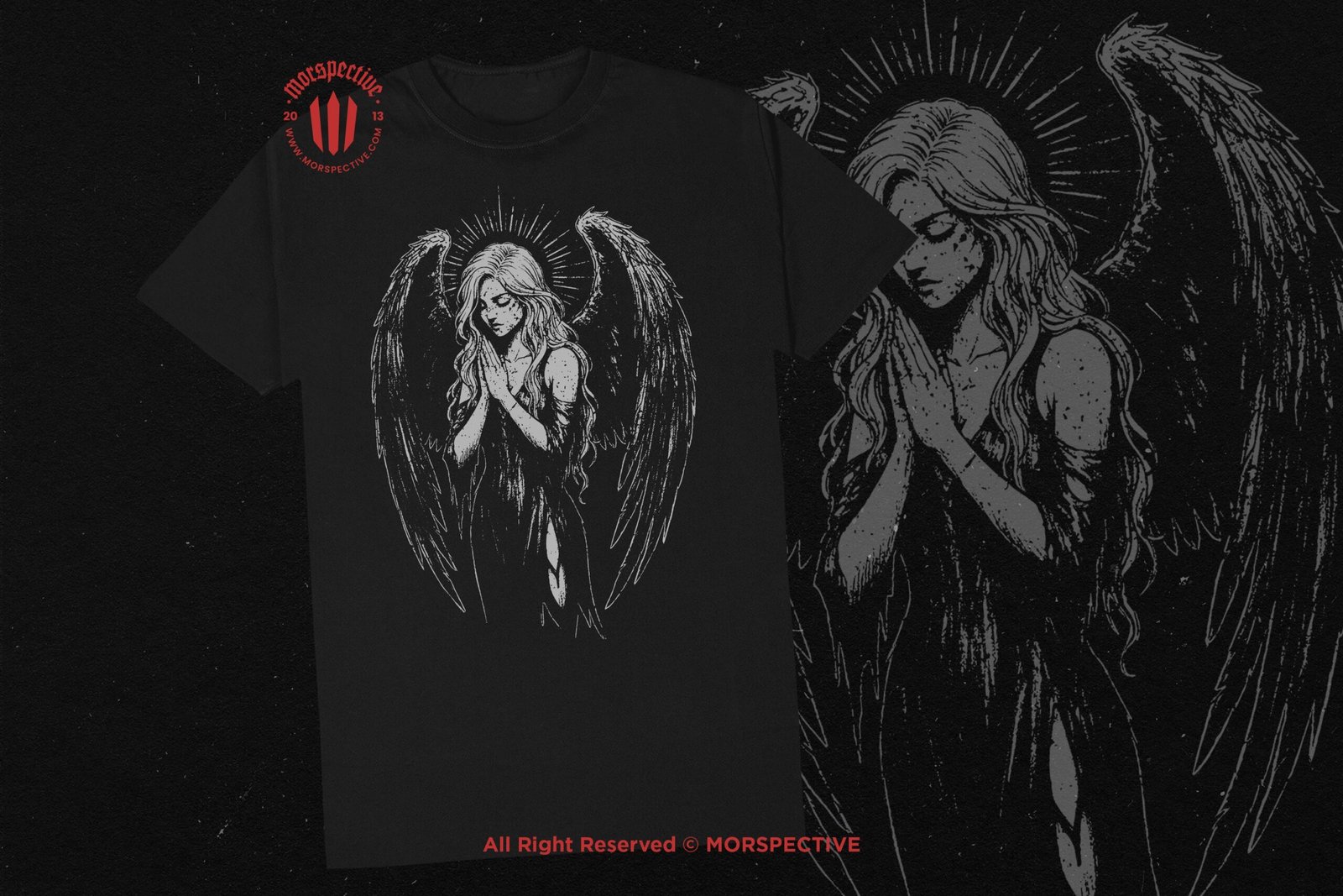 10 Bundle Dark Art Praying Angel 2 10 Bundle Dark Art Praying Angel - Image 2