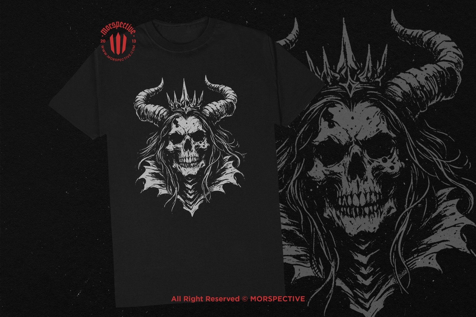 10 Bundle Dark Art Queen Skull Horn 2 10 Bundle Dark Art Queen Skull Horn - Image 2