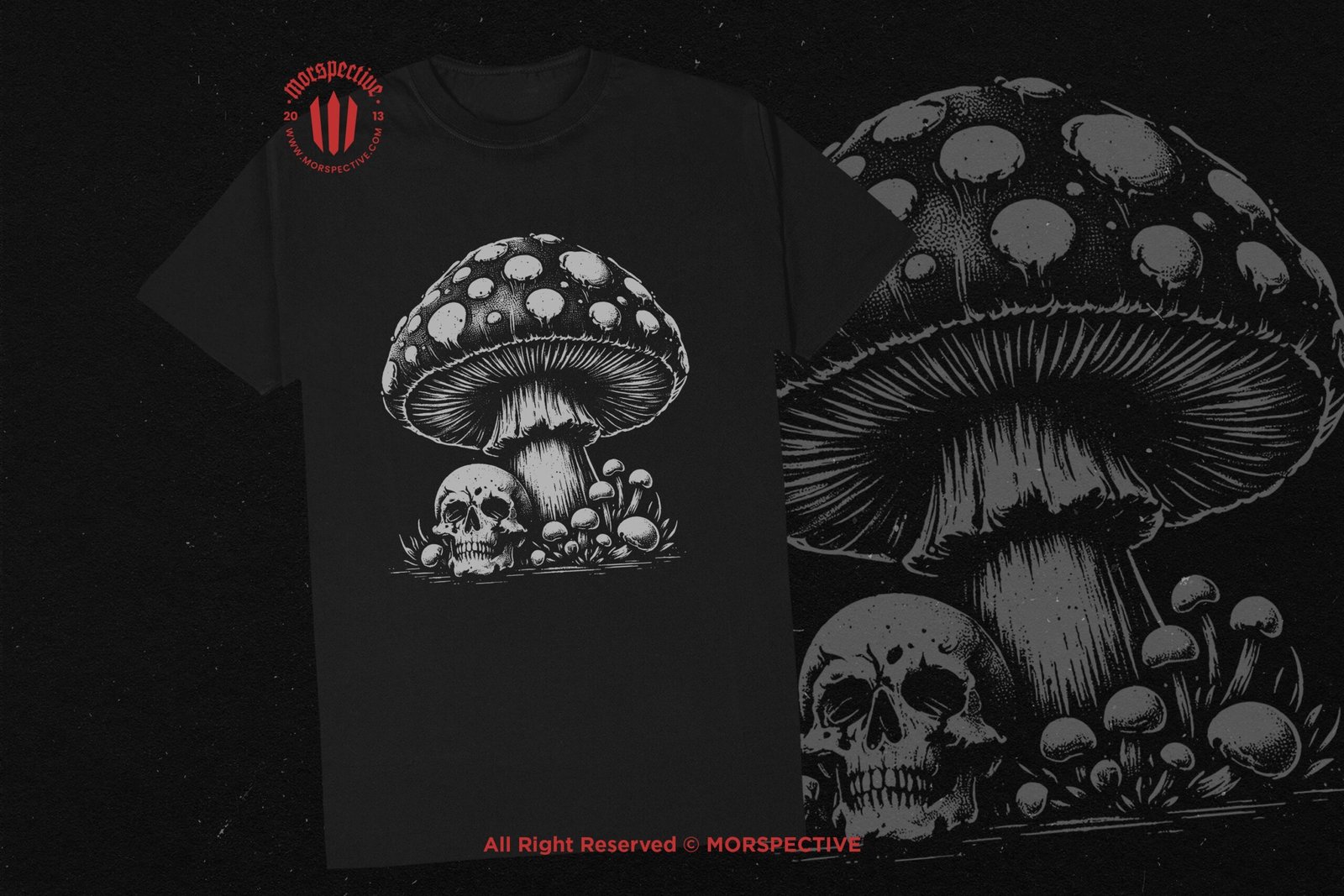 10 Bundle Dark Art Skull Mushroom 2 10 Bundle Dark Art Skull Mushroom - Image 2